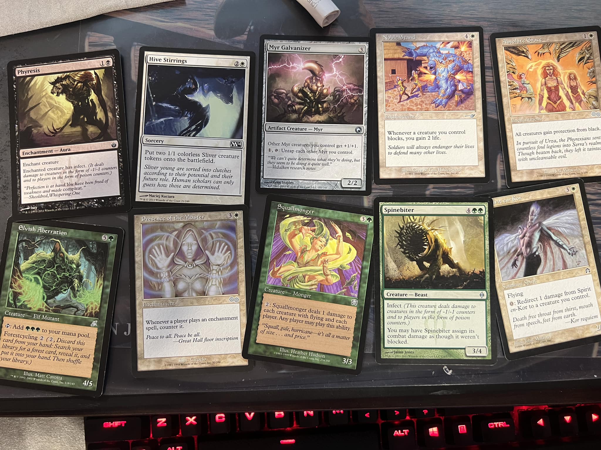 Spinbiter infect viability and Hive Stirrings value