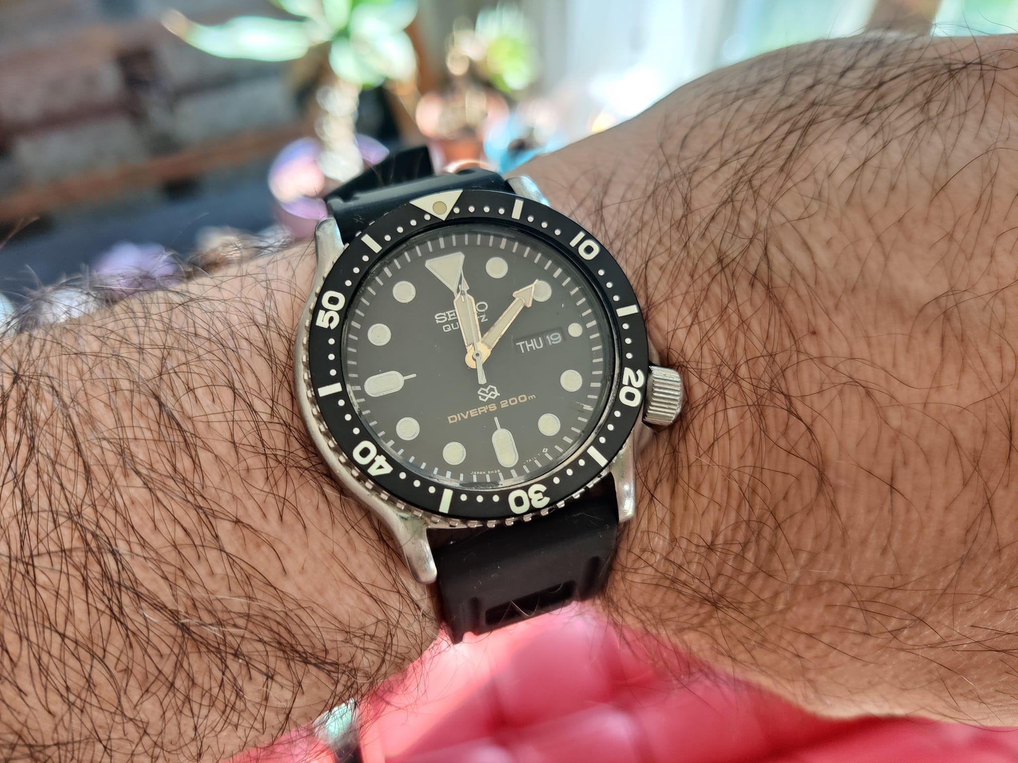 Todays Watch is my 5H26-7A10 from July 1988 :-)