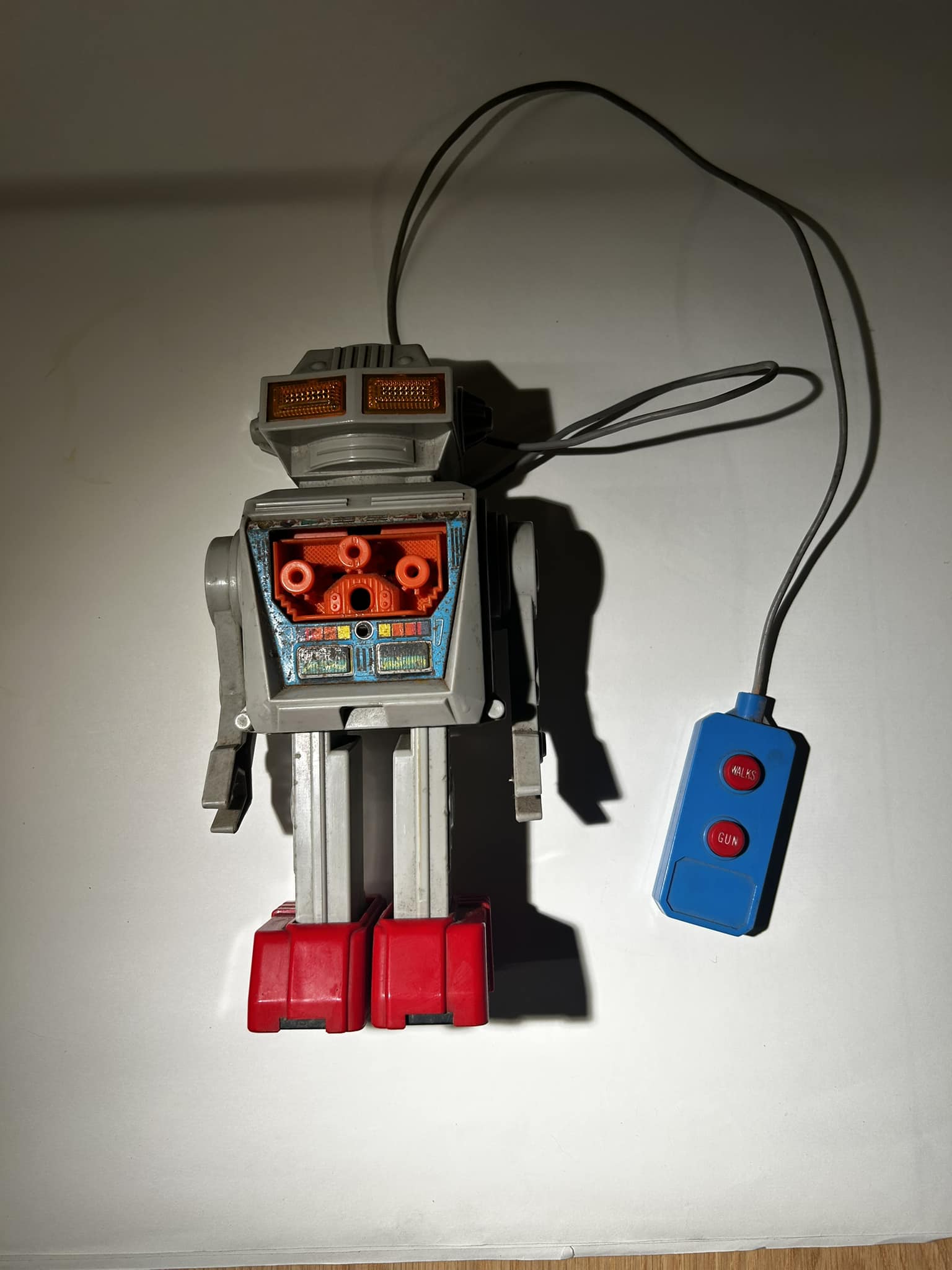 Vintage Japanese die cast robot Pimer from 1978