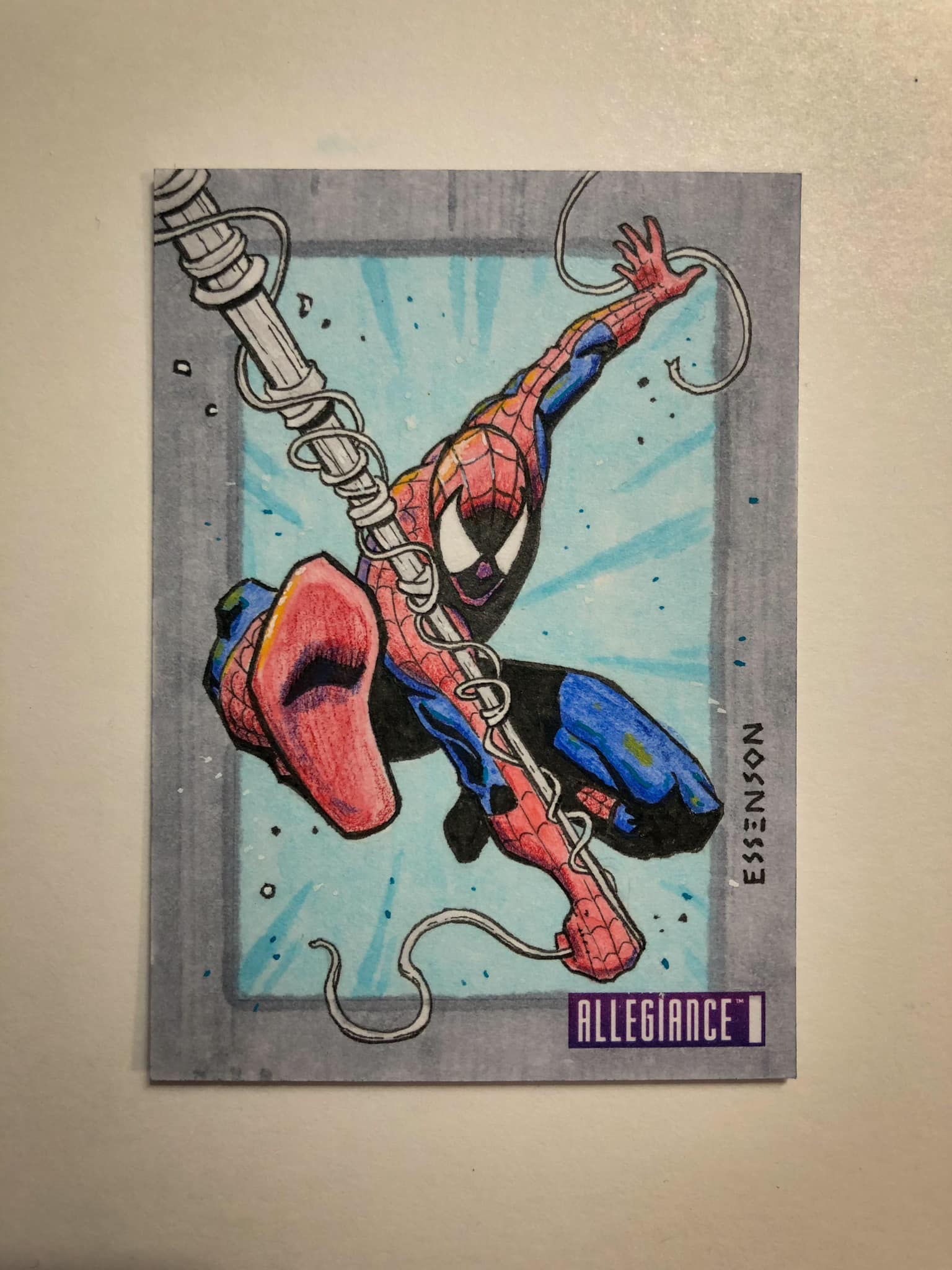 Marvel Premier 2017 sketch cards by Jude Gallagher