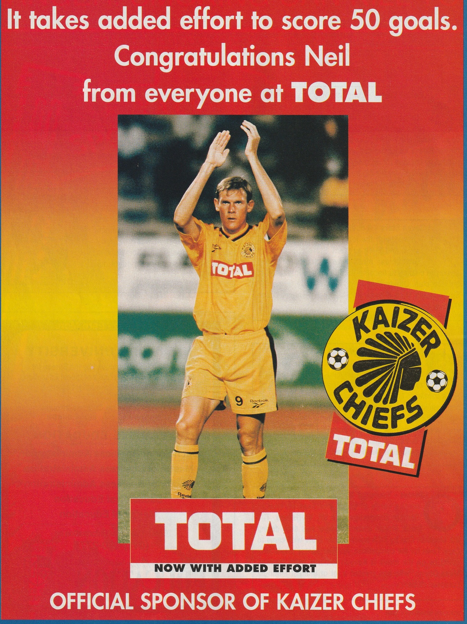South African Football History-Official | Total was the title sponsor ...