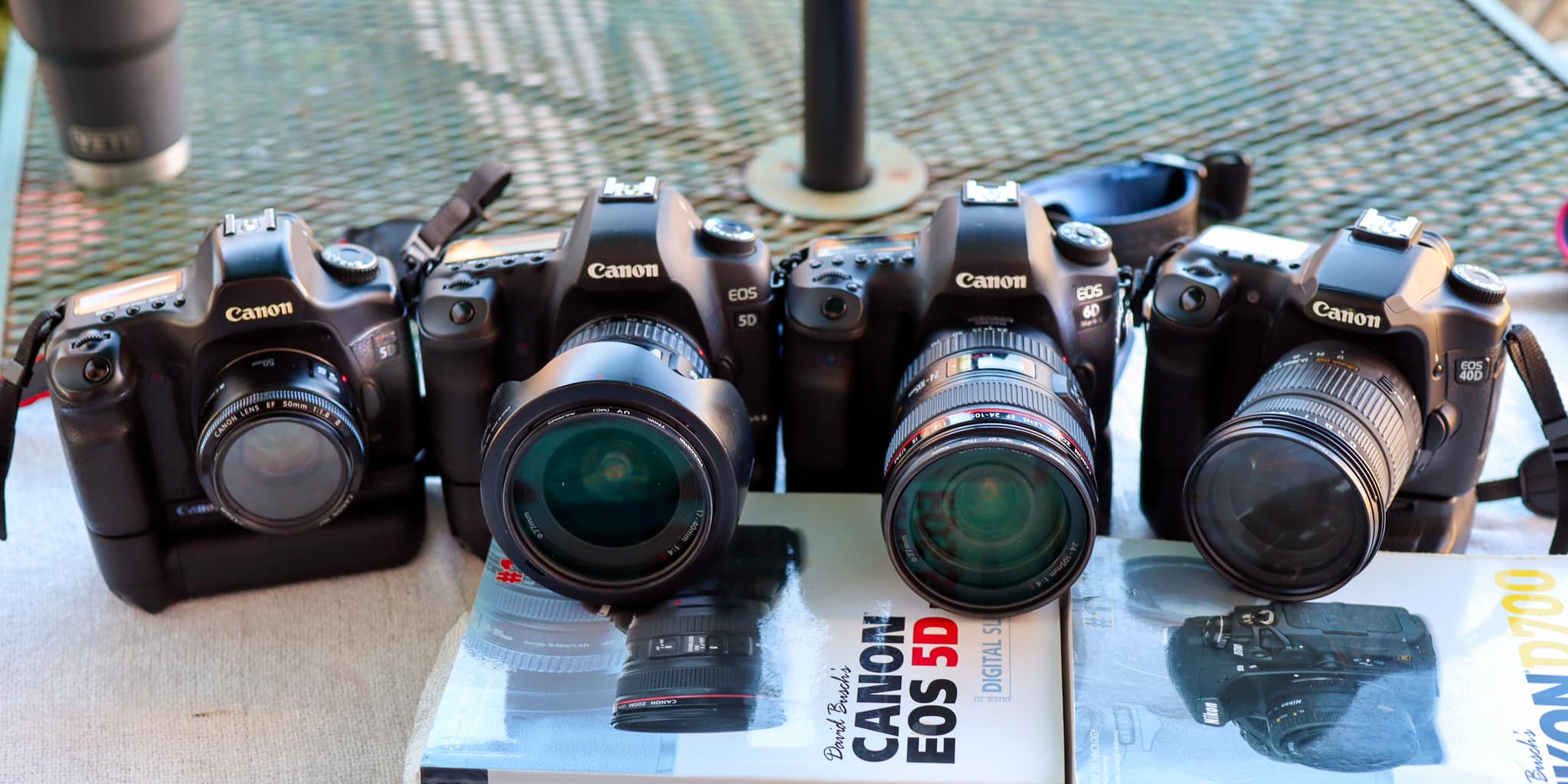 Here I am with Canon's EOS M6 II and EF-M 32mm f1.4. If you really