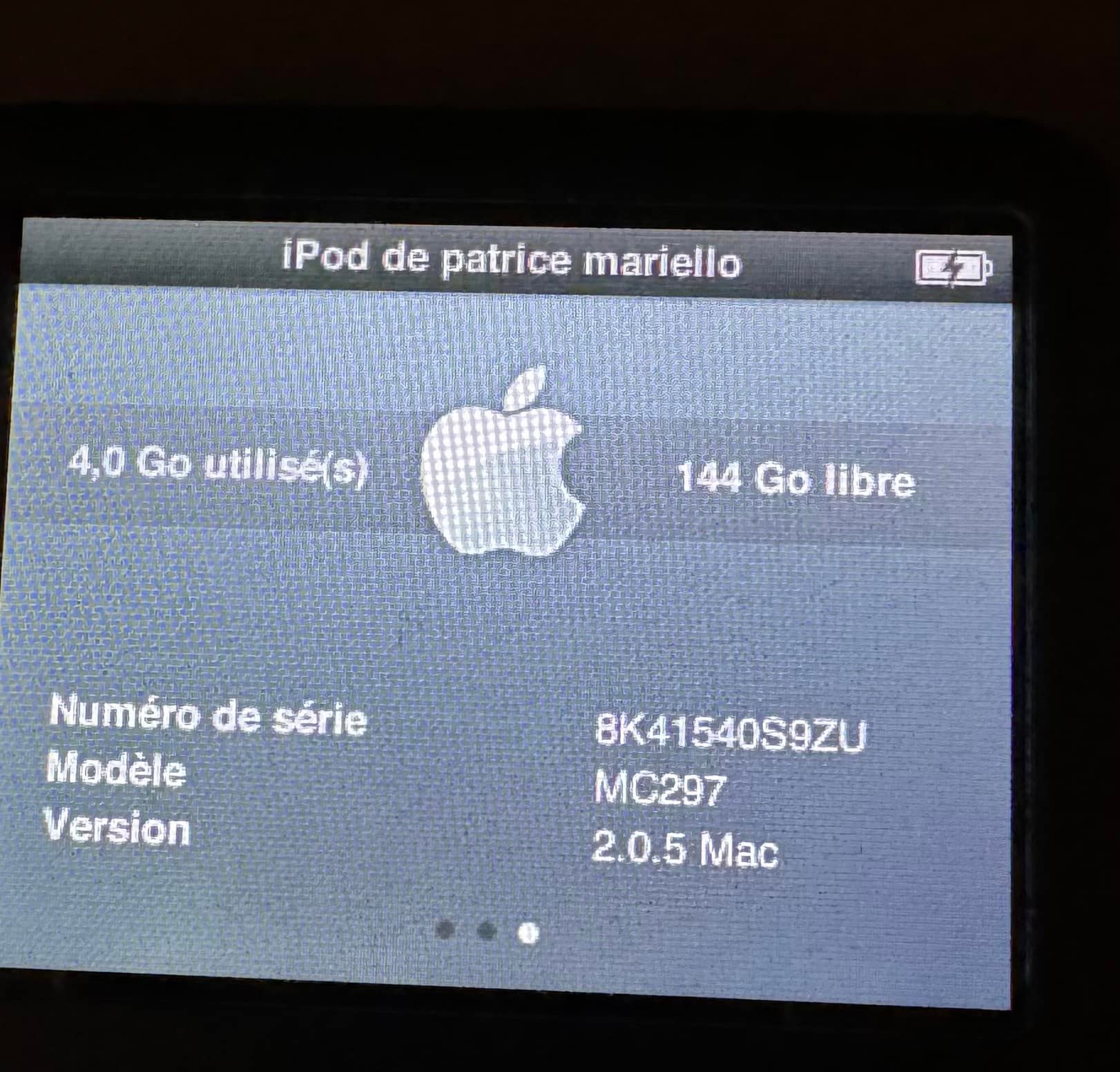 Identifying iPod Classic generation for upgrade