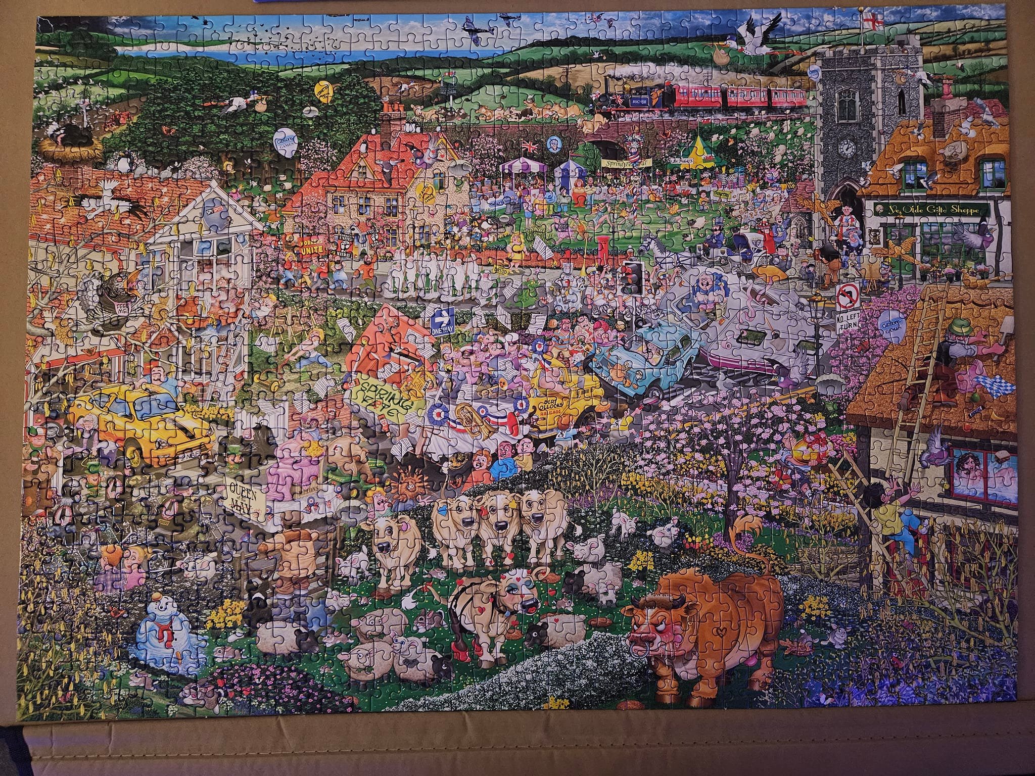 I finished another puzzle today and loved doing it. It's called an