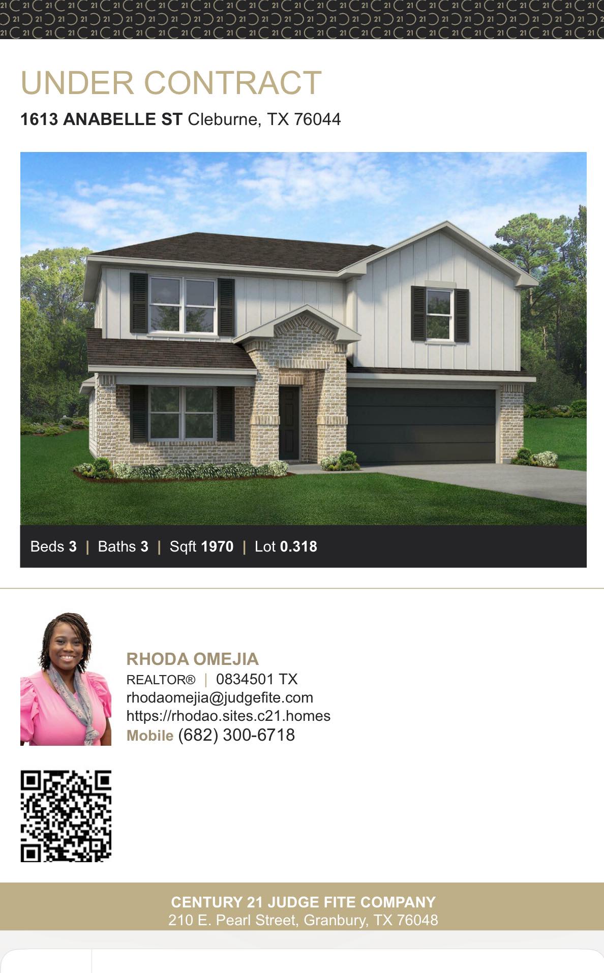 Home Realtors lists Coahoma TX home under contract