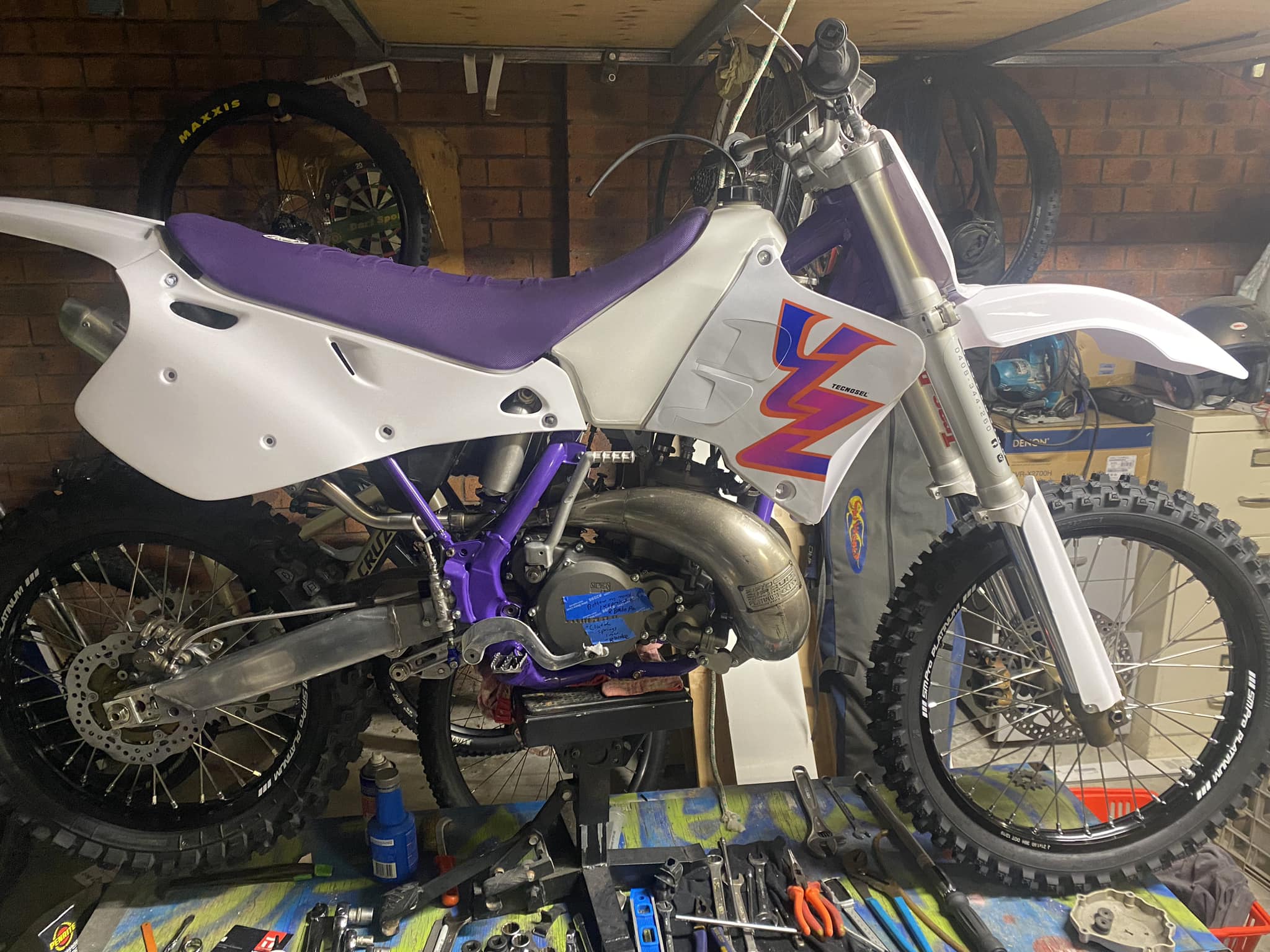 1993 Factory Yamaha YZ250 of Damon Bradshaw - @kenfaught24 ?