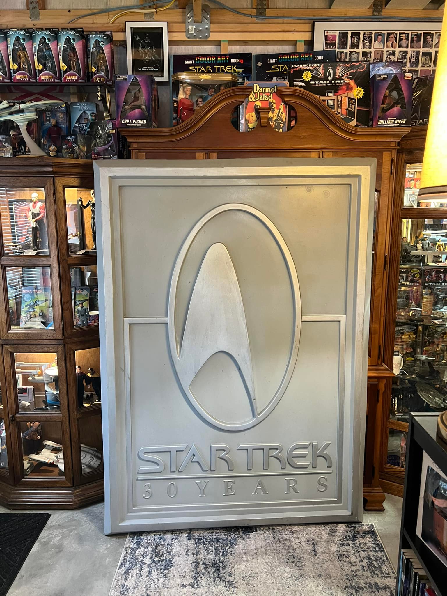 Rare Star Trek 30th anniversary set piece found