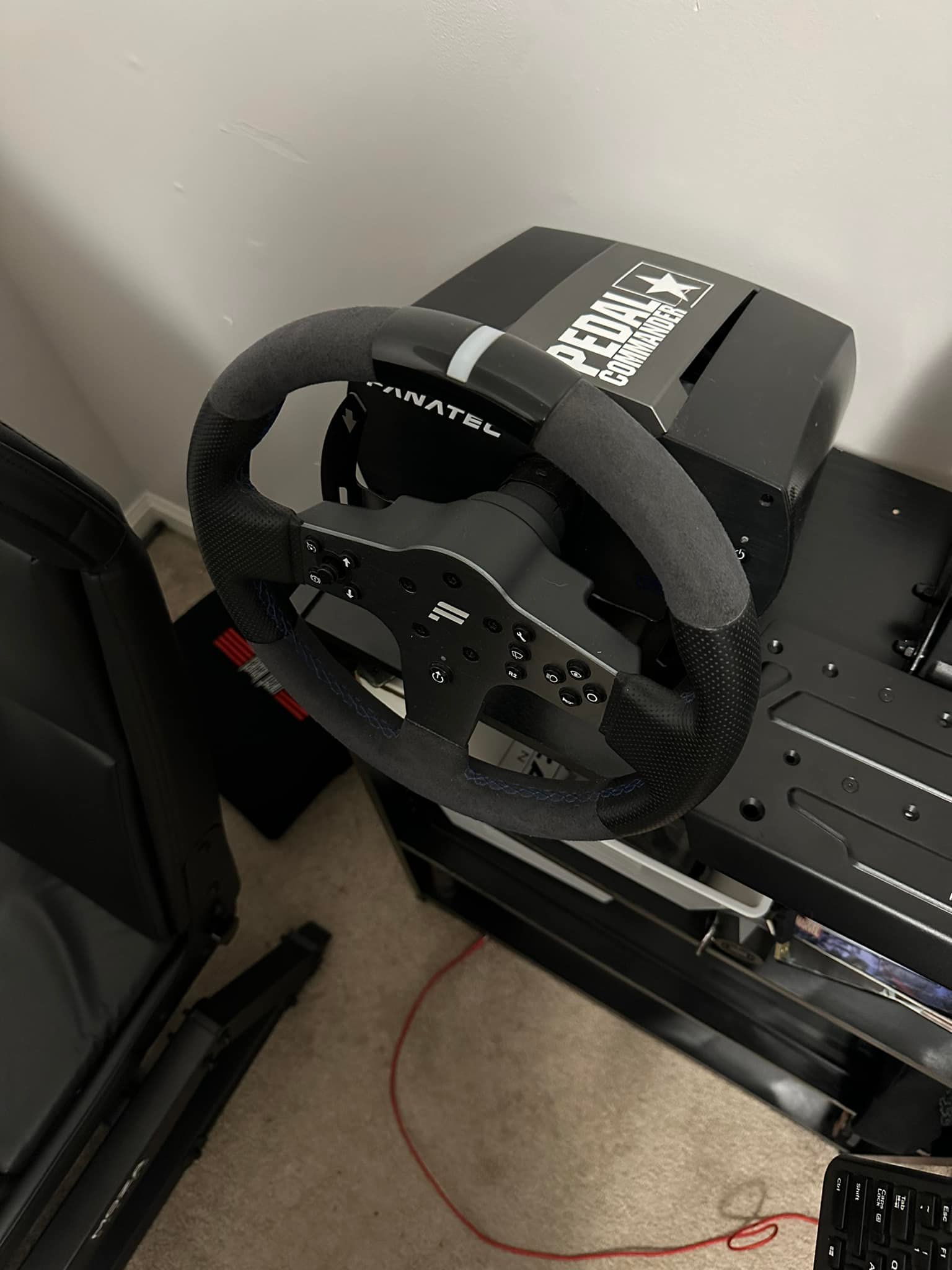 FANATEC CSL ELITE WRC Steering Wheel Includes QR1 Lite Quick 