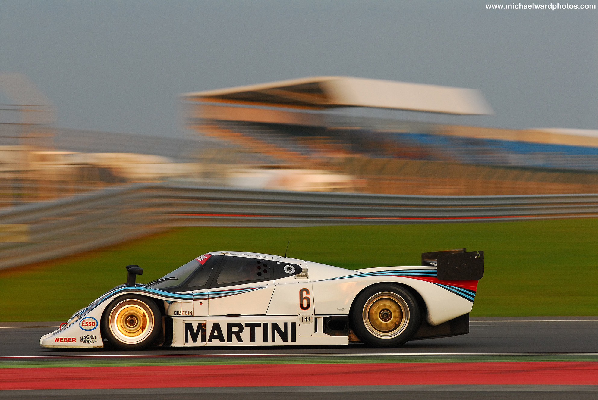 Lancia LC2 Martini at Silverstone Classic