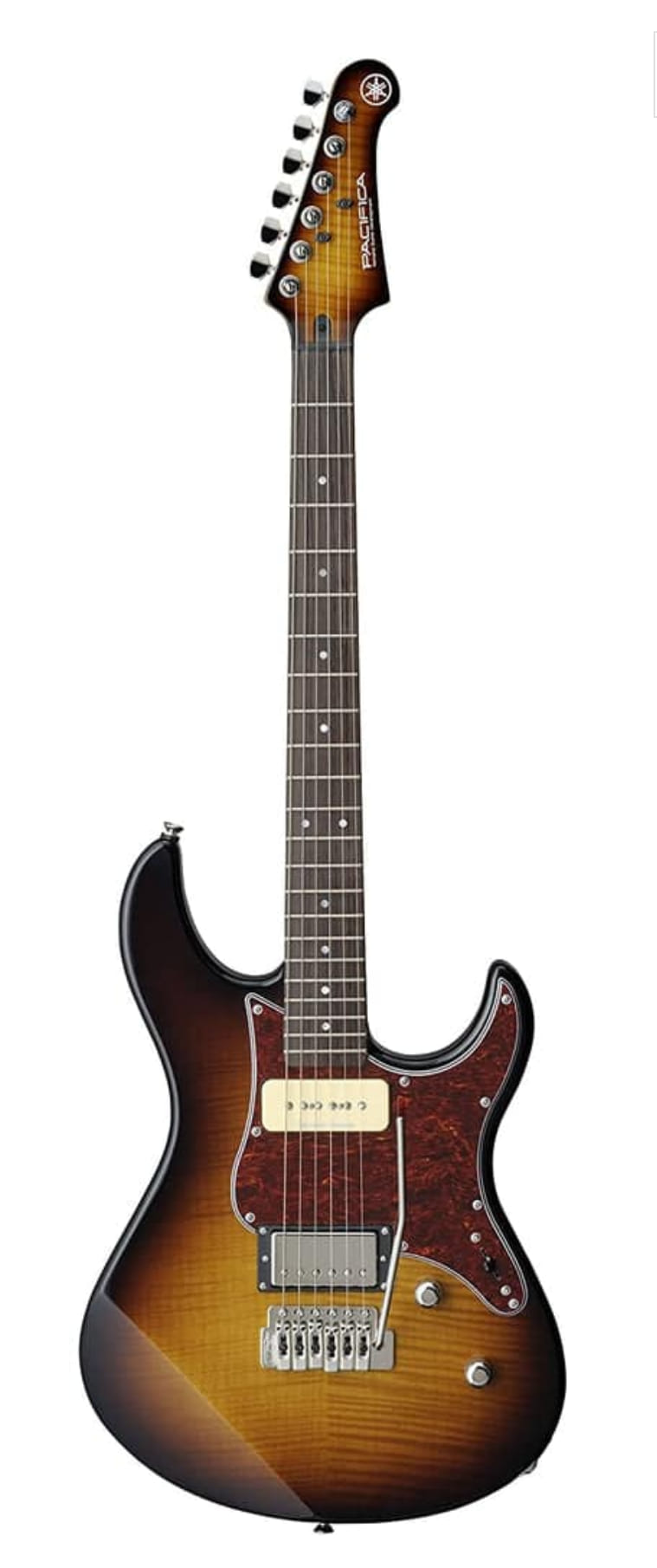 Yamaha Pacifica 611VFM Tobacco Burst guitar review and pickup