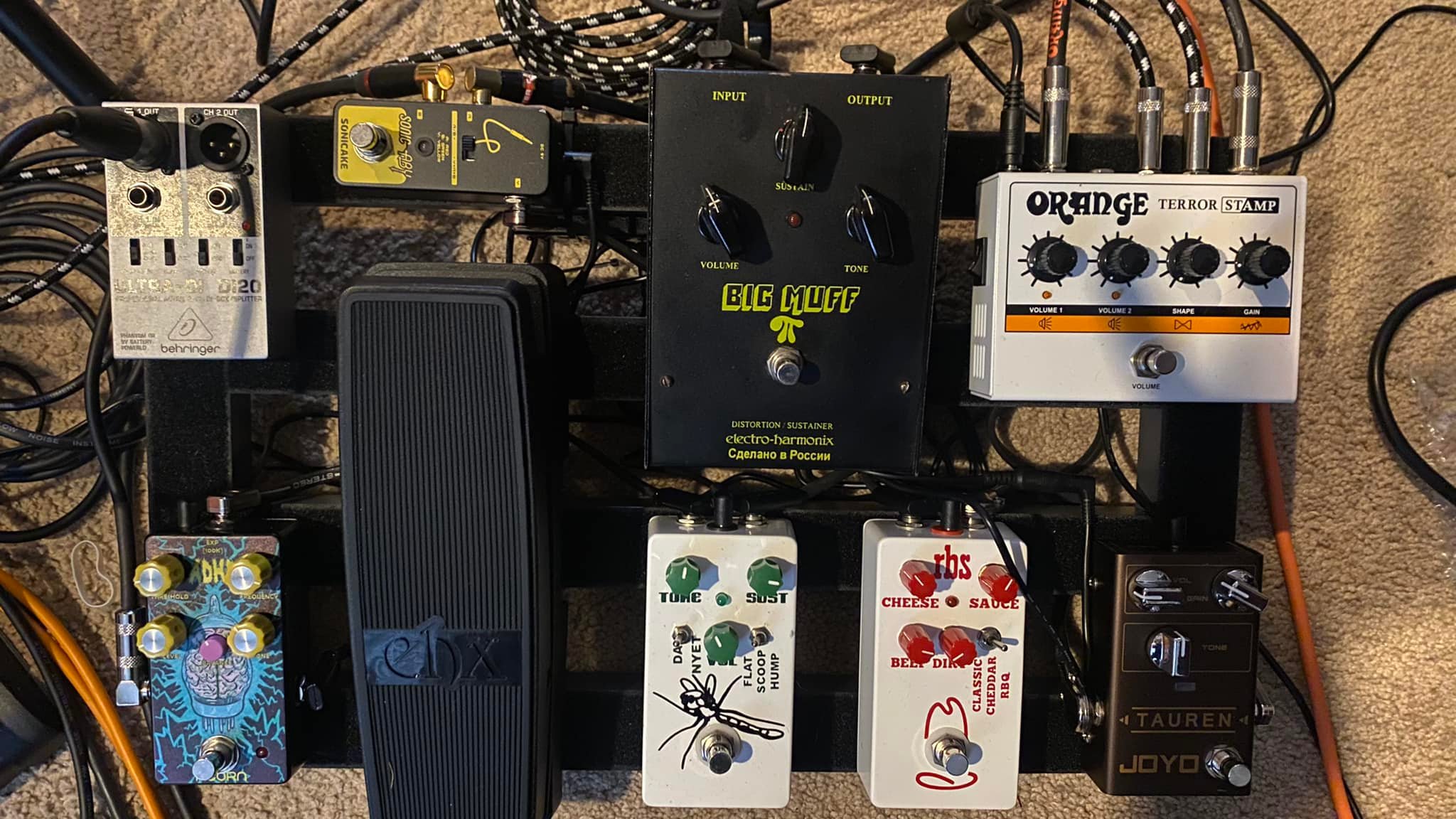Black Russian Big Muff Pi pedal user experiences and opinions