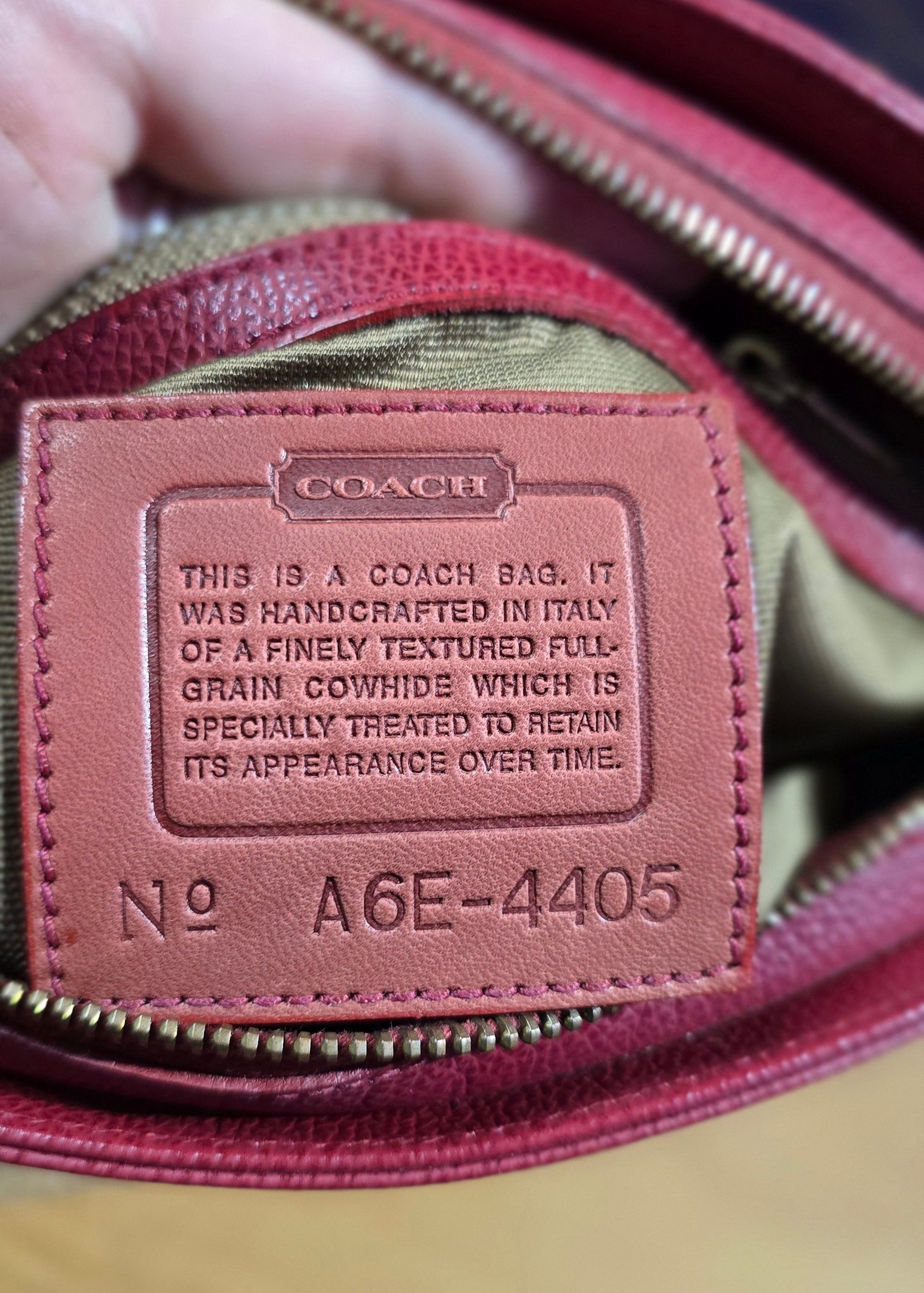 Anyone interested in a trade? This is a vintage (1996) Coach 