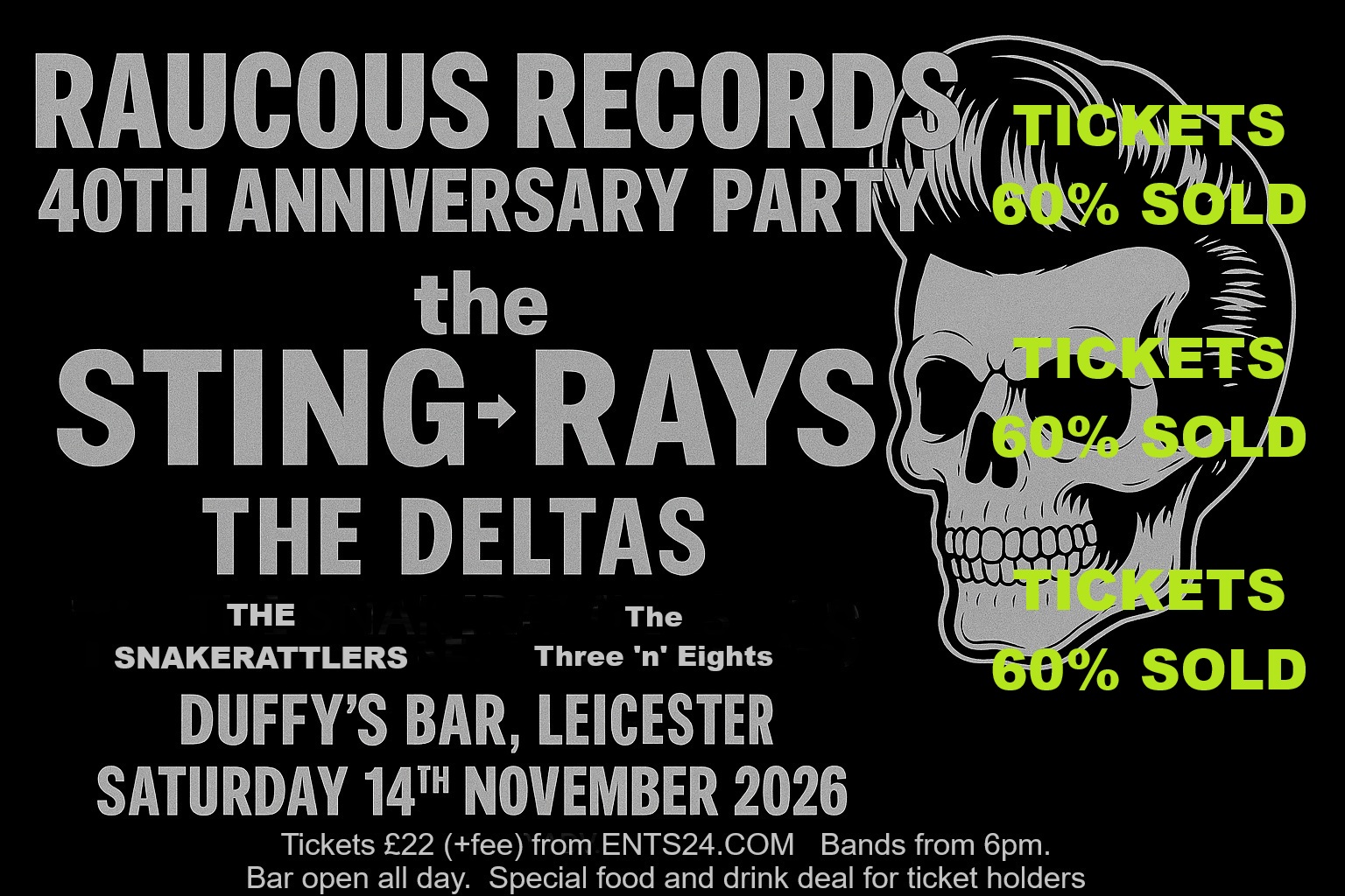 Princess Charlotte Psychobilly & Rockabilly Nights, Leicester