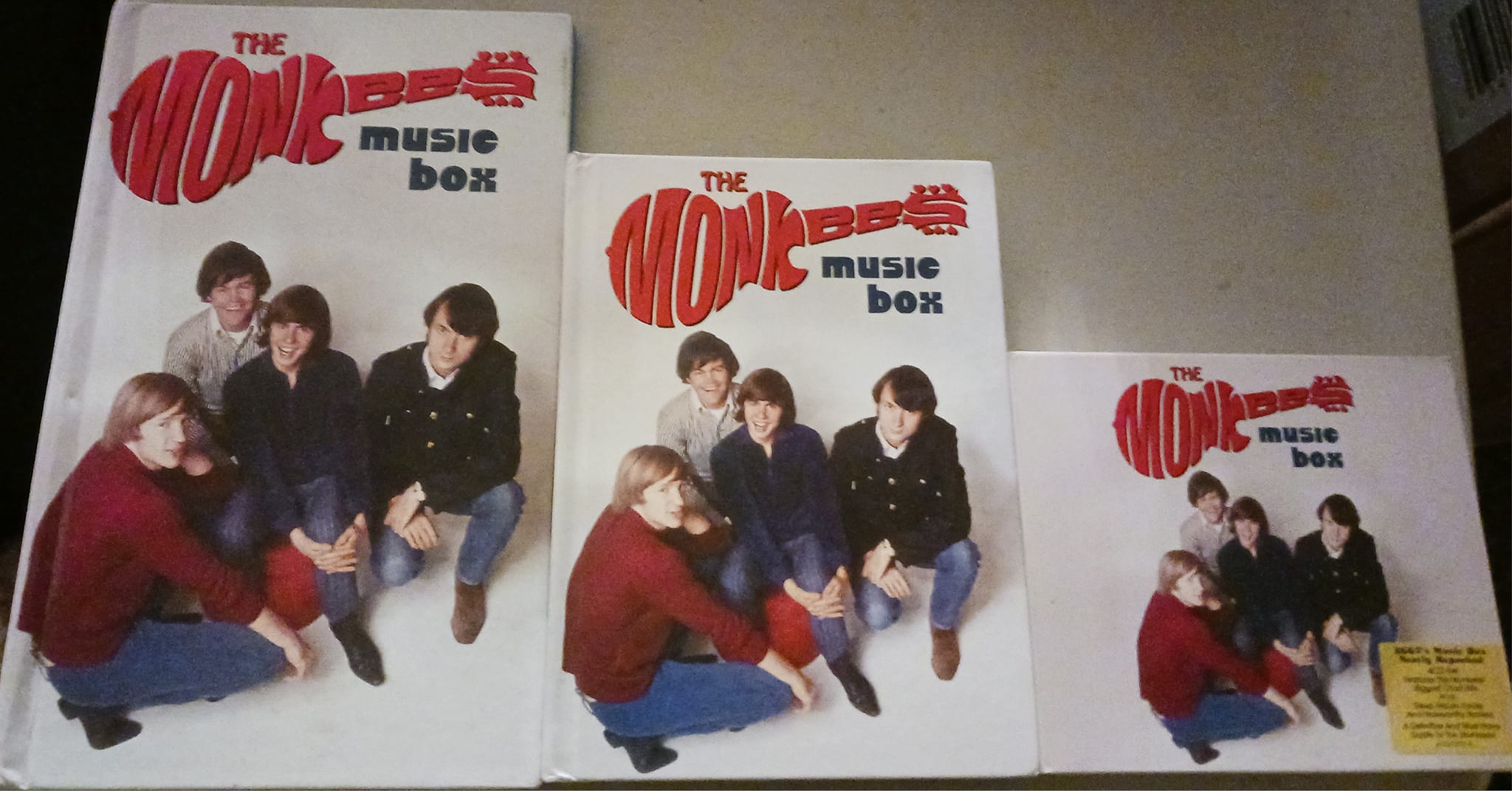 3 versions of The Monkees Music Box CD Box Set!