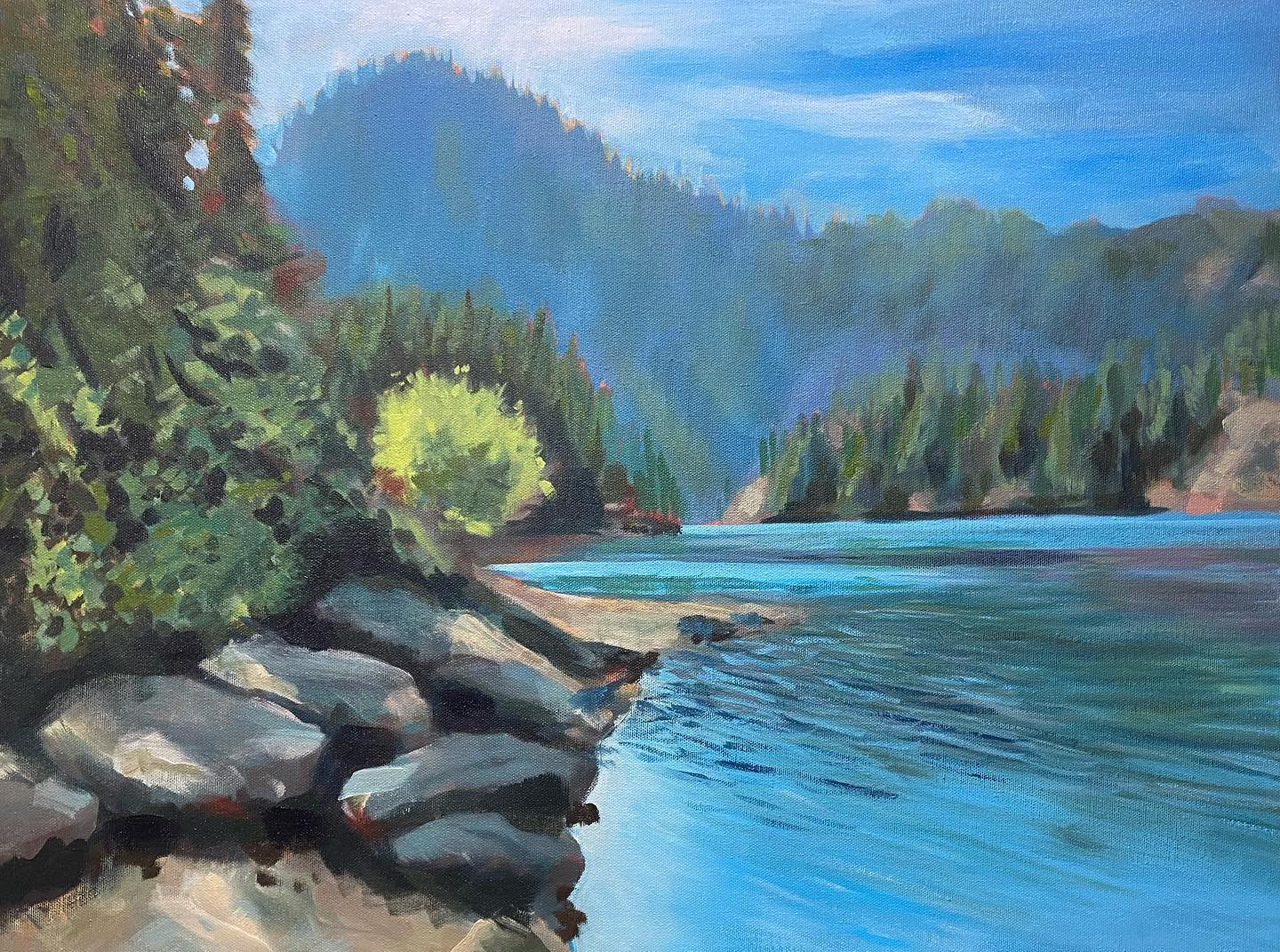 What is the value of 'Cool Water' art piece?