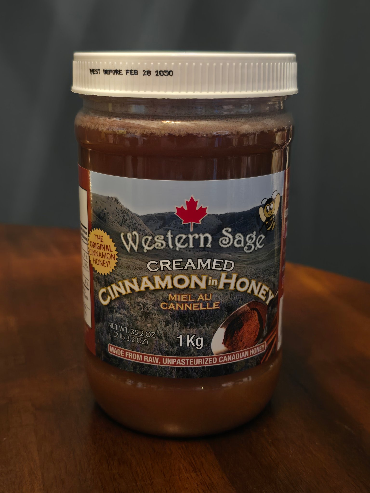 Costco's Canadian cinnamon honey from Cloverdale