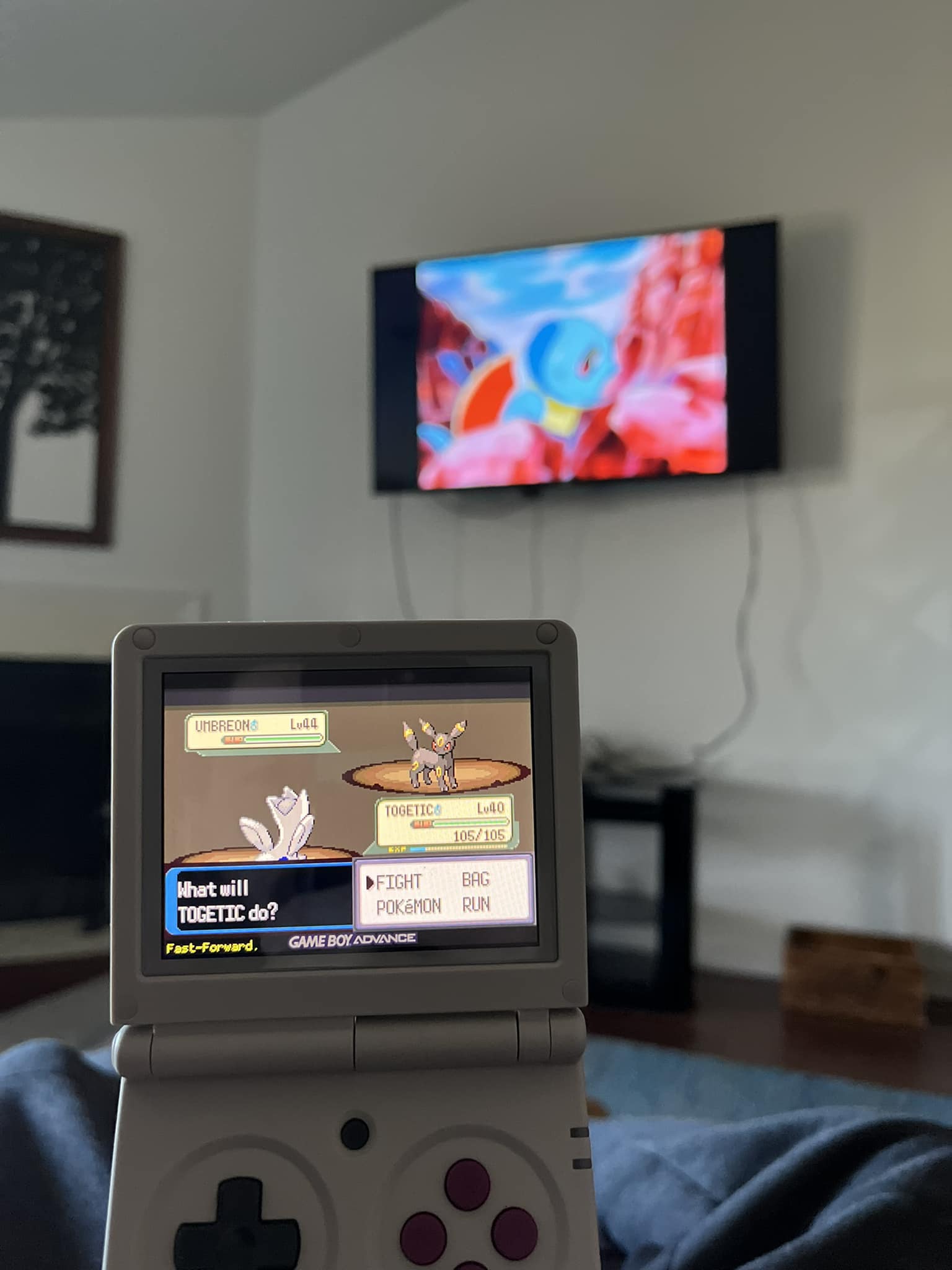Playing Pokémon Resolute on Anbernic RG 35SP with Pokeflix