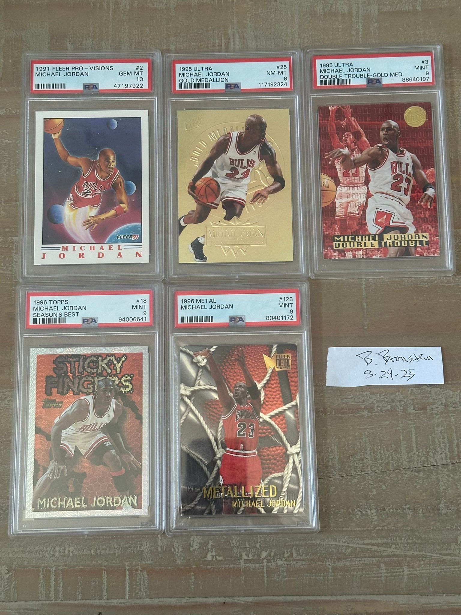 Michael Jordan basketball cards for sale