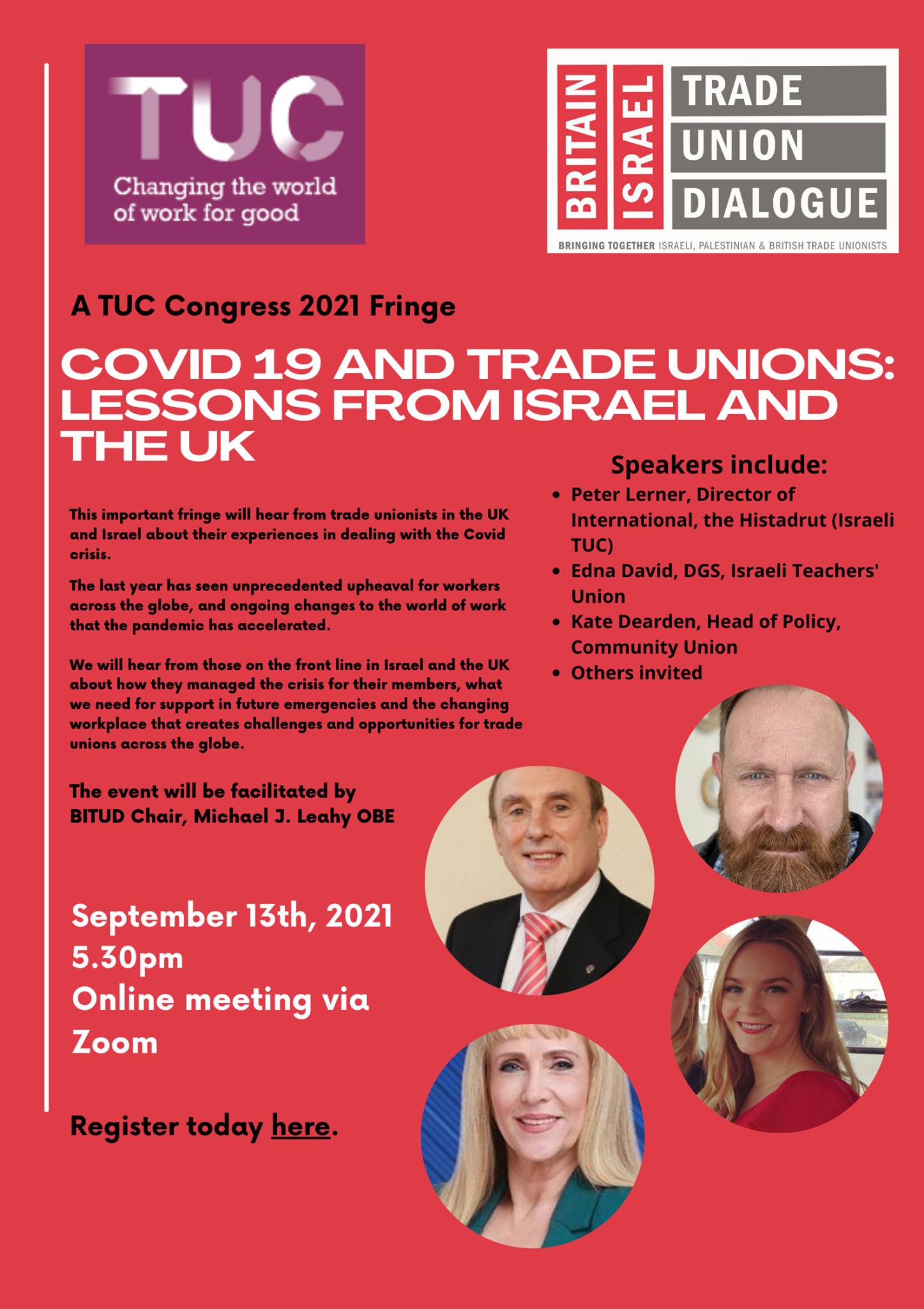 Britain Israel Trade Union Dialogue - BITUD - Home