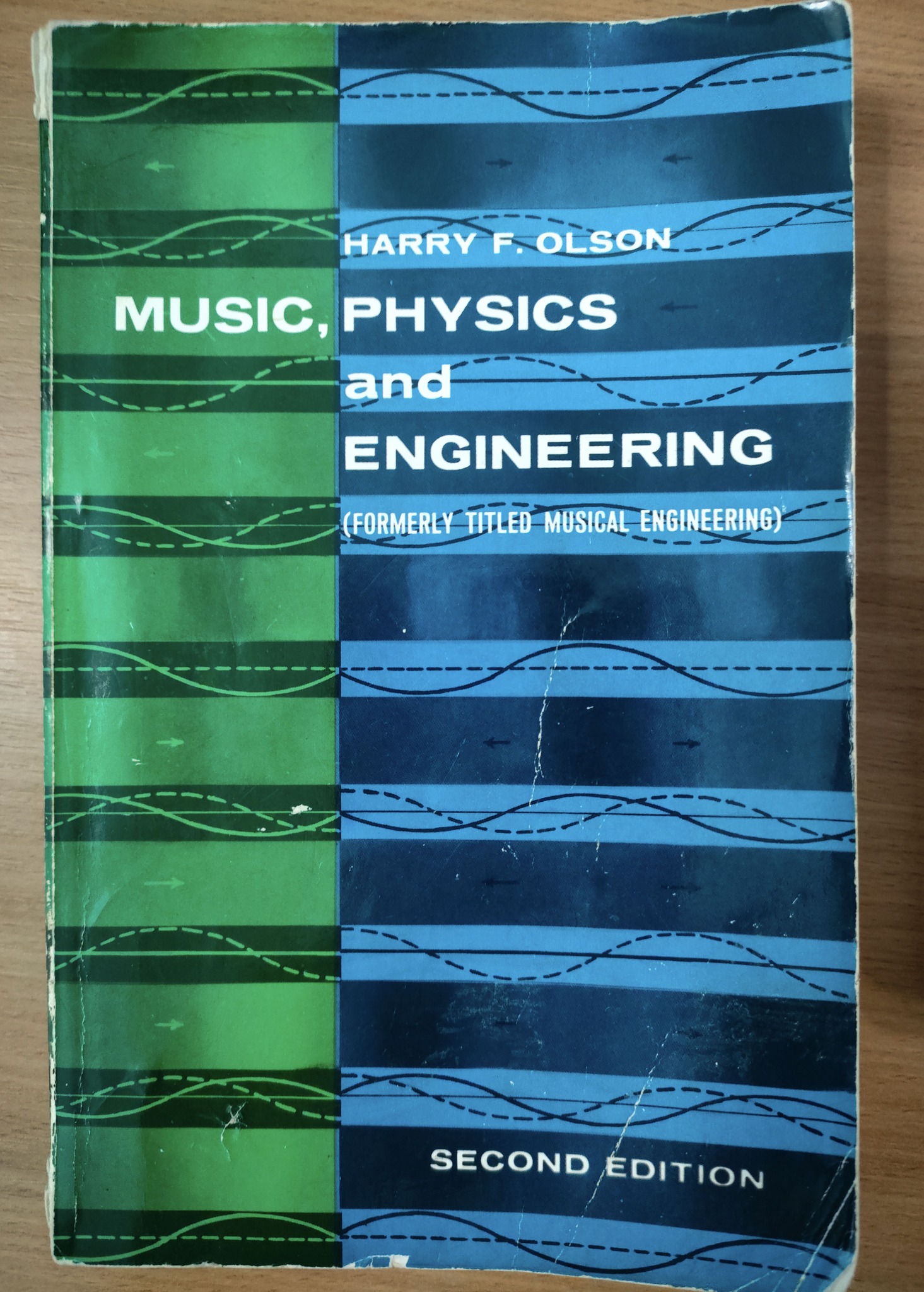 Harry F. Olson's music, physics and engineering book
