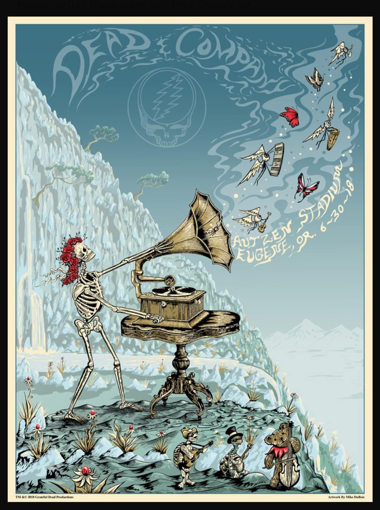 Dead & Co 2018 summer tour posters
