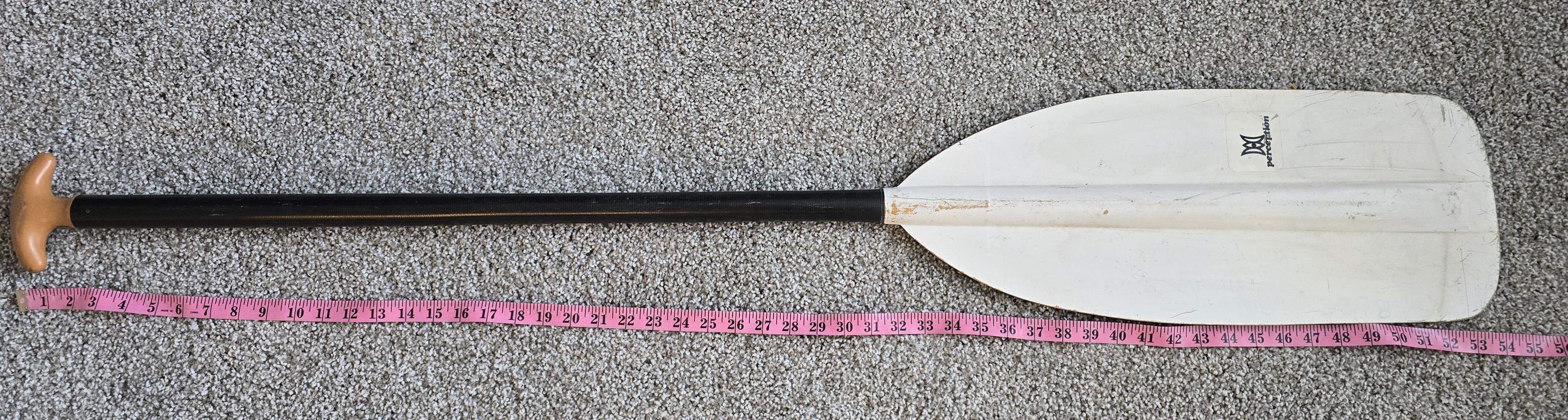 Perception whitewater canoeing paddle specialty model