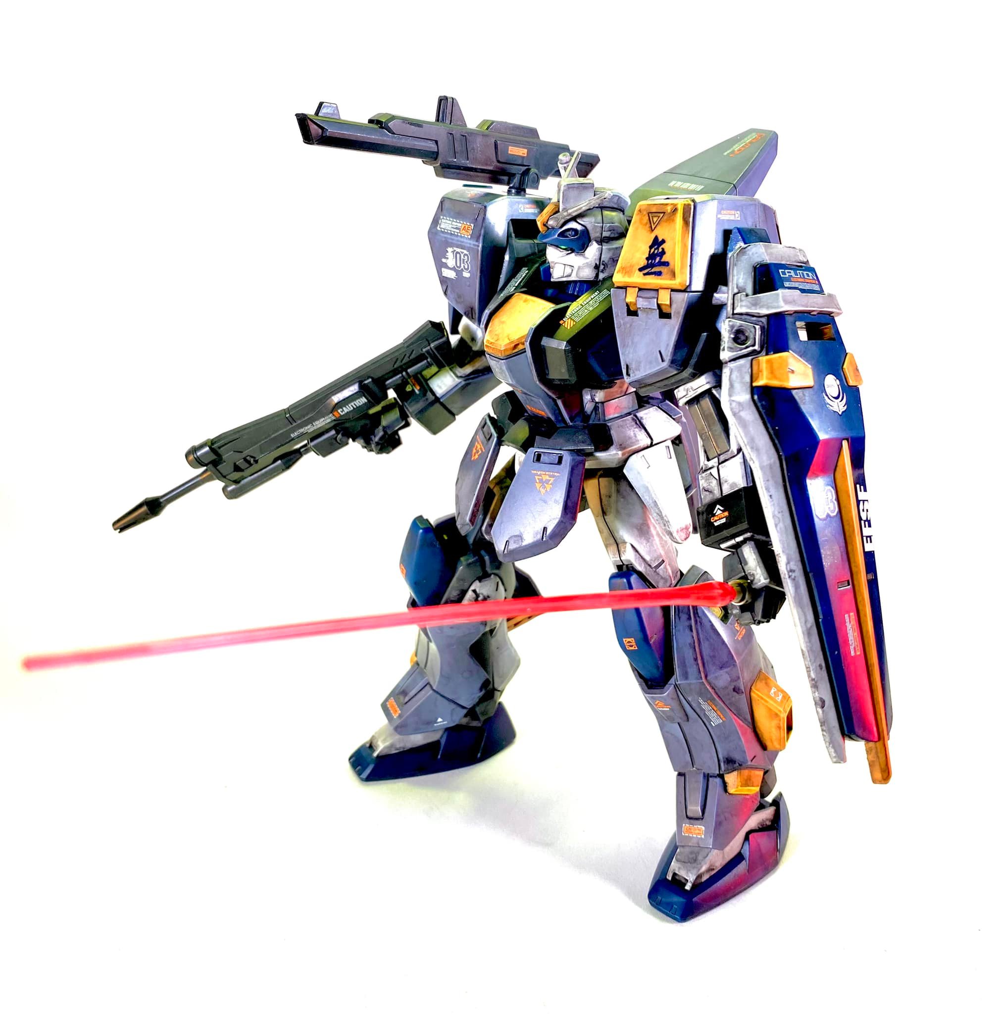 HG 1/100 LR GAT-X102 Regen Duel? -This kit is bigger than MG Duel 