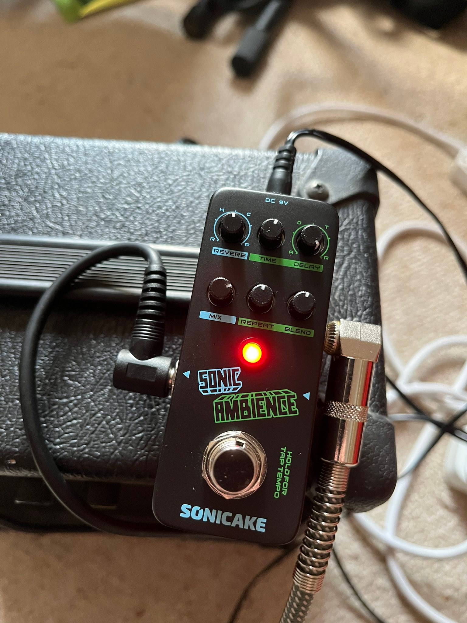 SONICAKE Levitate – lay Reverb 2 in 1 Gitarreneffektpedal Digital