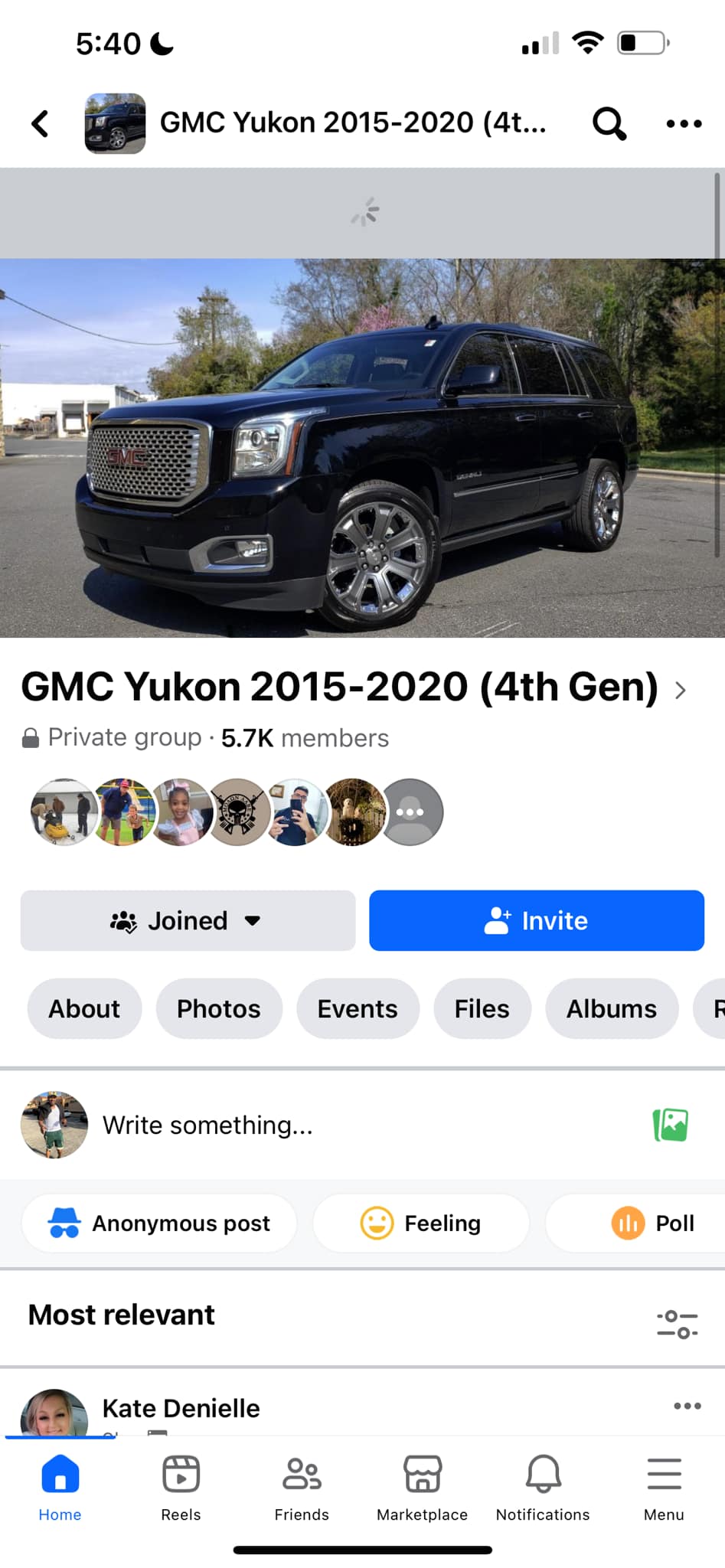 2015-2020 GMC Yukon Fuel Doors & Gas Caps