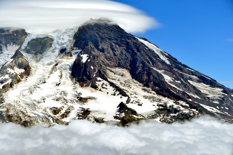 Long - Tahoma Glacier, Tahoma Cleaver, South Tahoma Glacier, Point ...