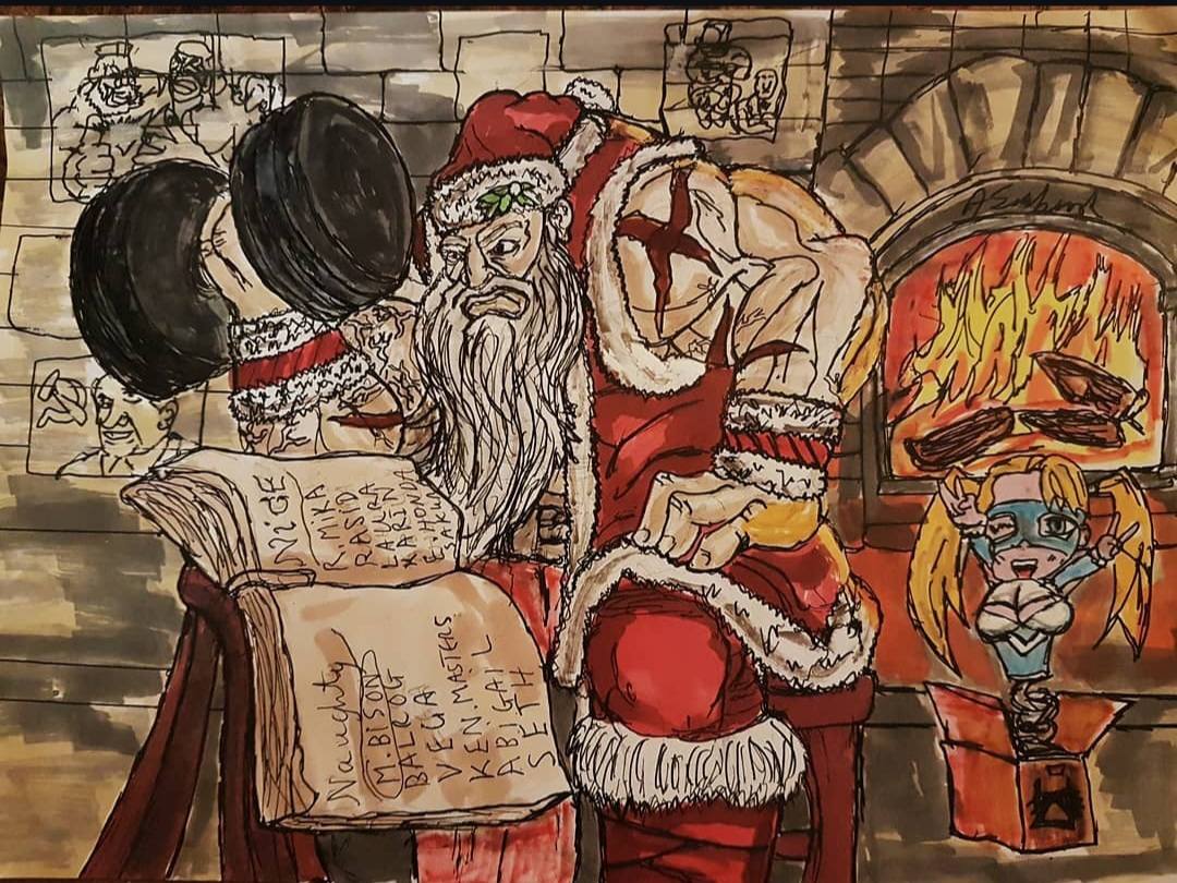 Merry Christmas All. here's some Art I did a couple years ago!!