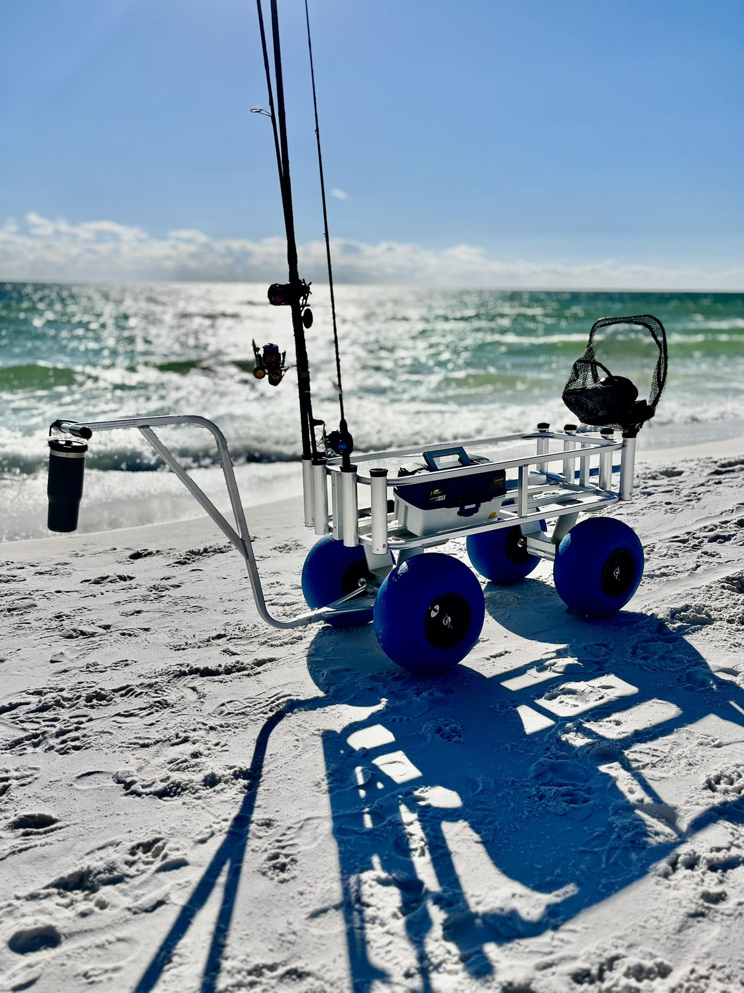 fish n mate beach cart chair accessory Fish-N-Mate 938 Economy rolling cart. Tanning Chair Mac Sports Lounge