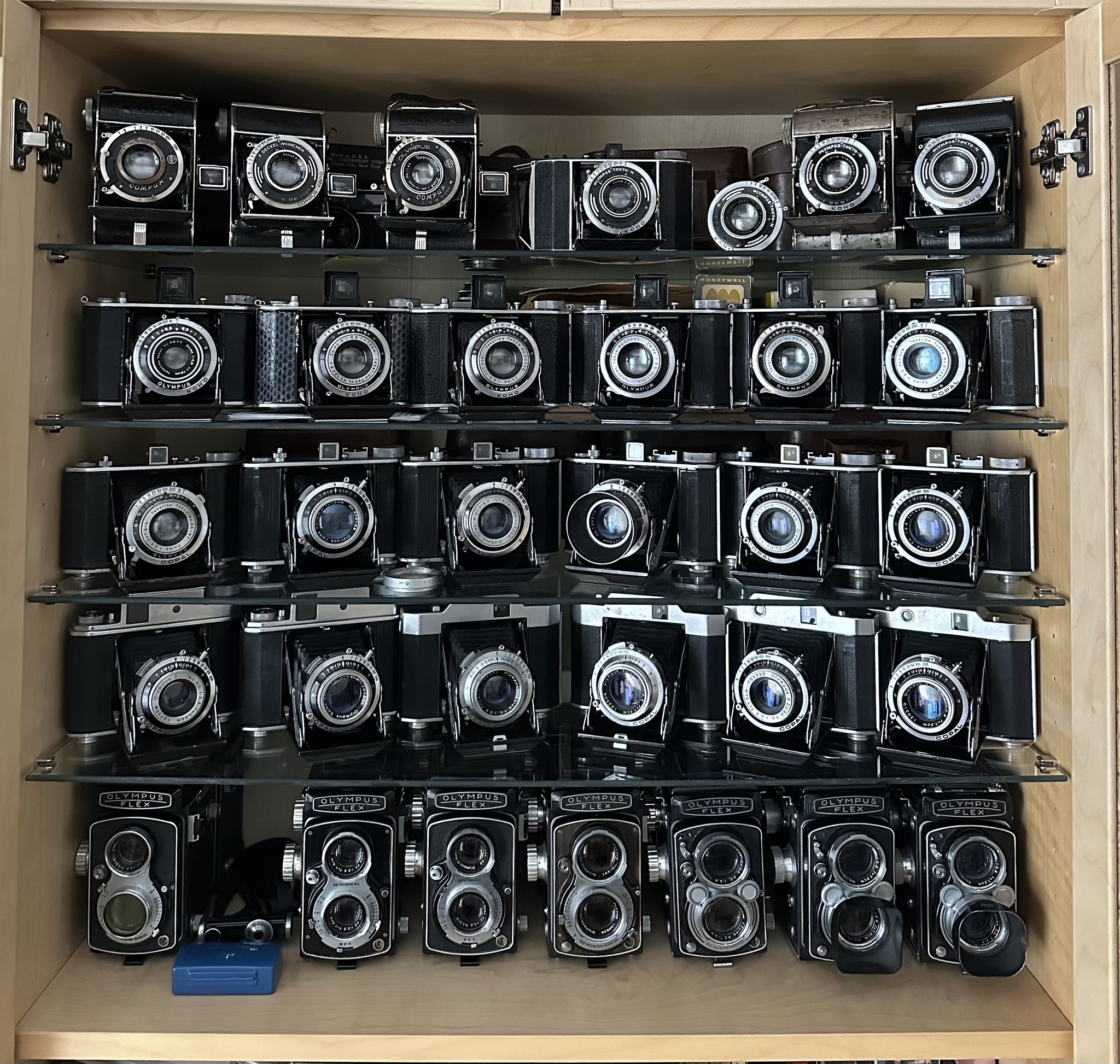 Olympus Chrome Six camera in medium format collection