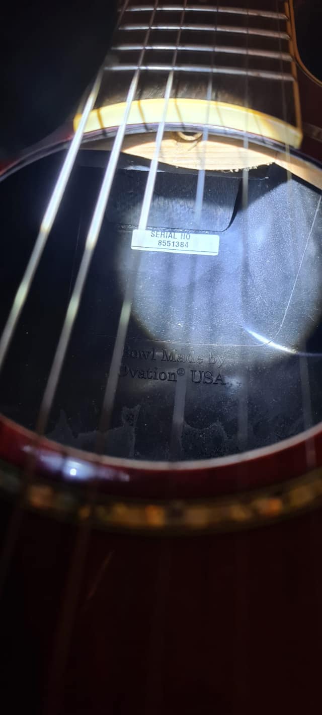 Ｃentury by オベーション＜型番不明＞ What is this Ovation guitar model?