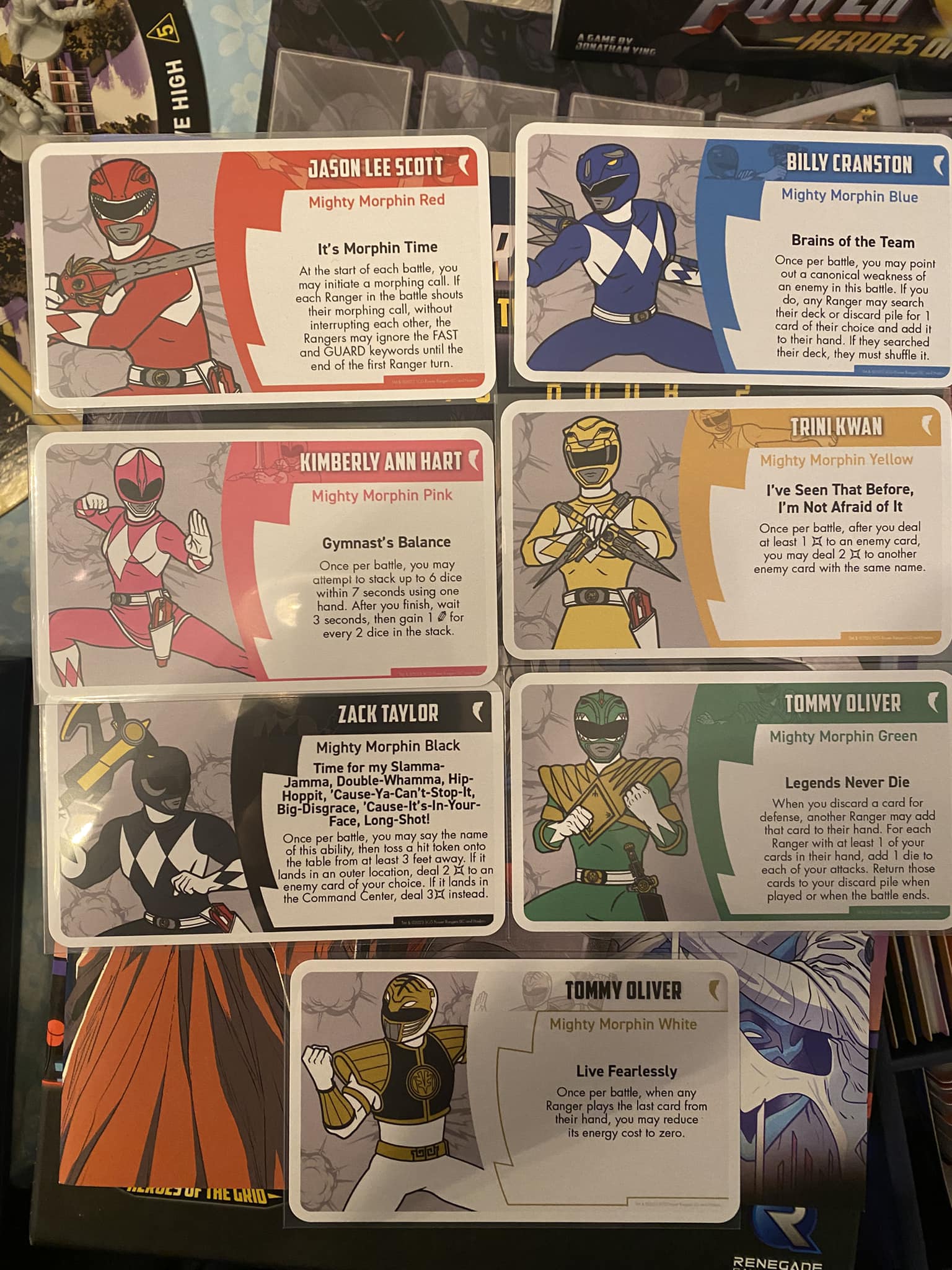 Power Rangers Tabletop Gamers | Renegade Game Studios | For those who ...