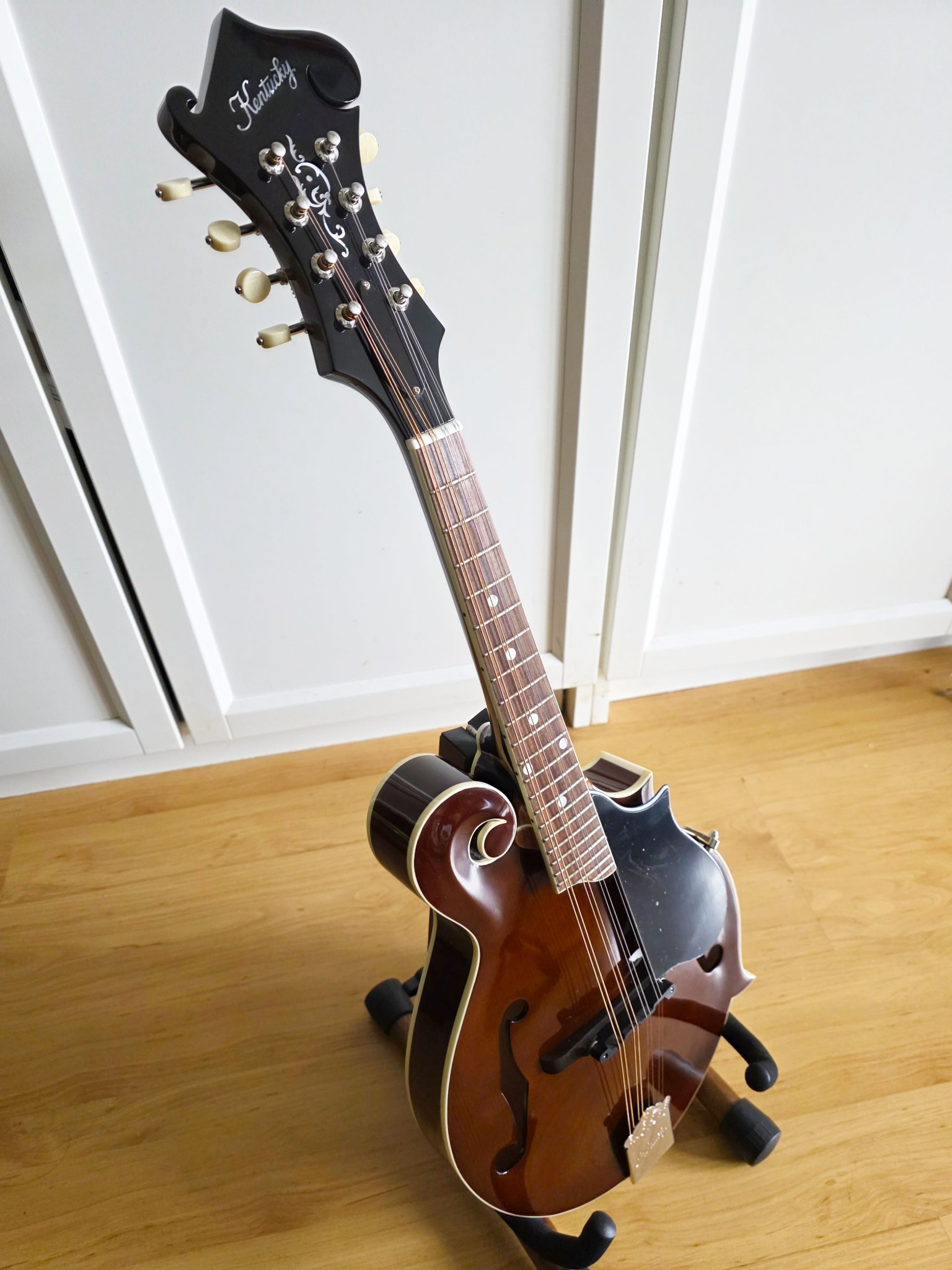Is the Kentucky KM700 mandolin solid wood?