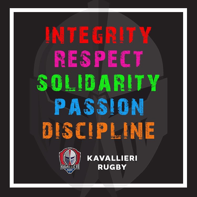 Kavallieri - Rugby Values #kavallierirugby #kavallierispirit # ...