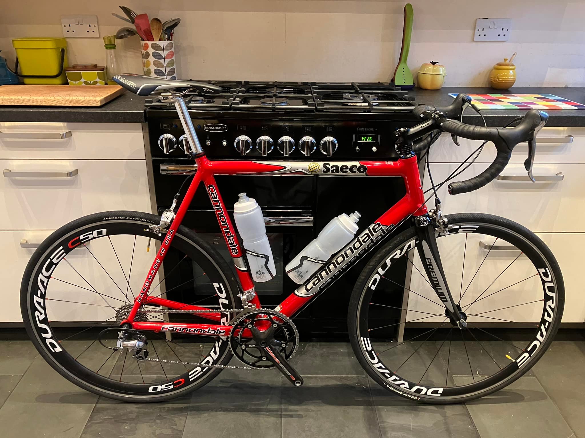 Saeco caad8 build with full Dura Ace groupset
