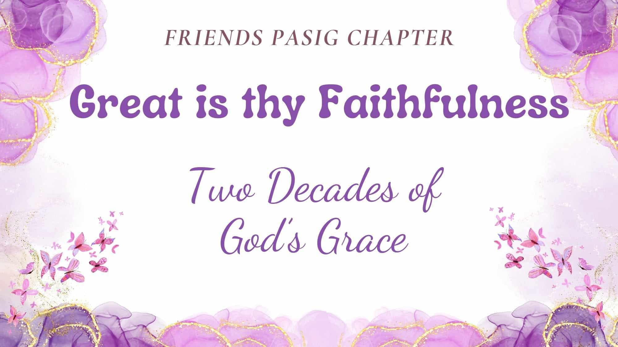Friends of the Divine Mercy - Pasig | As we celebrate the 20th ...