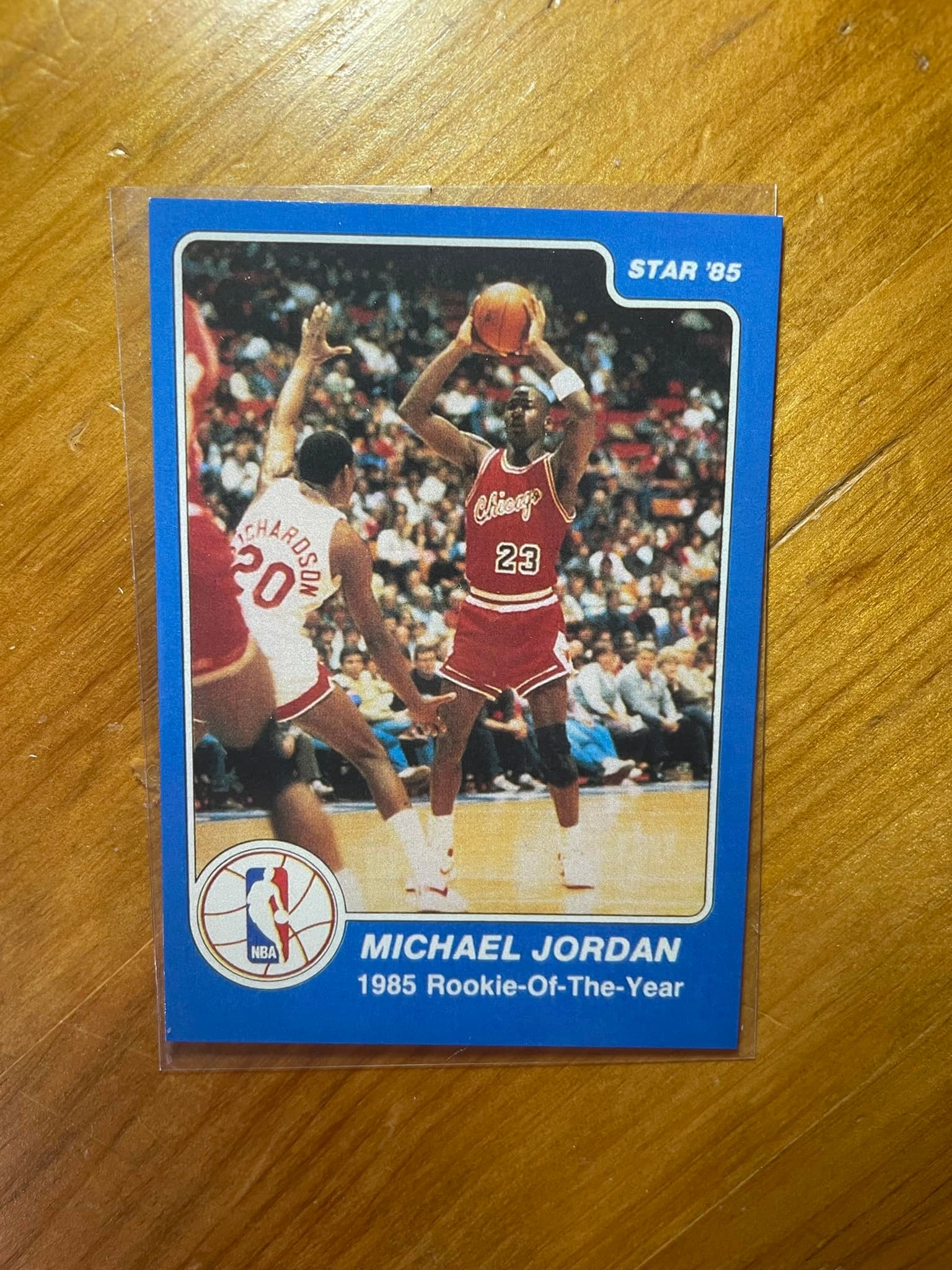 How to authenticate a 1985 Star Jordan basketball card?