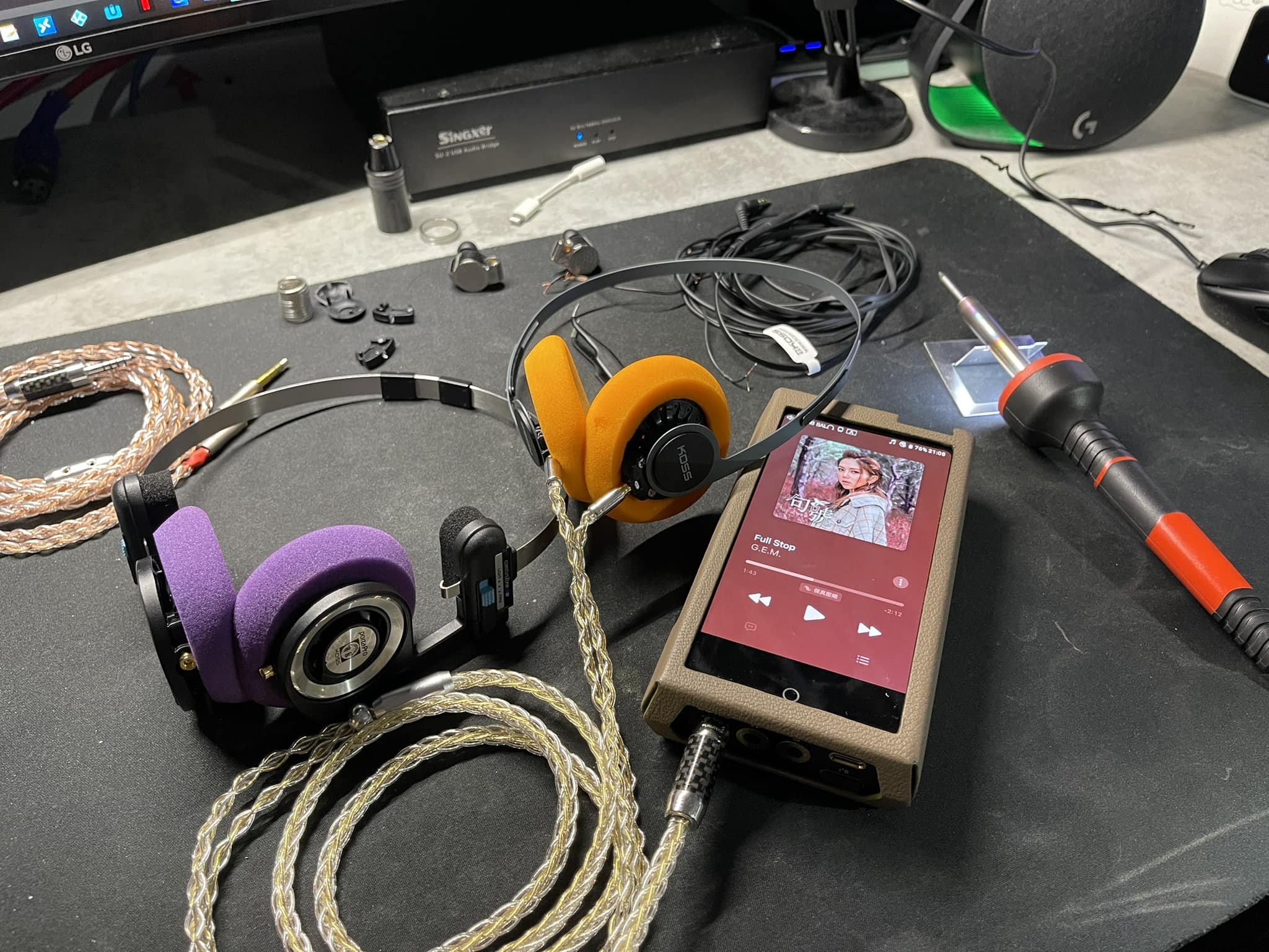 Koss x Retrospekt P/21 headphone mod for better sound