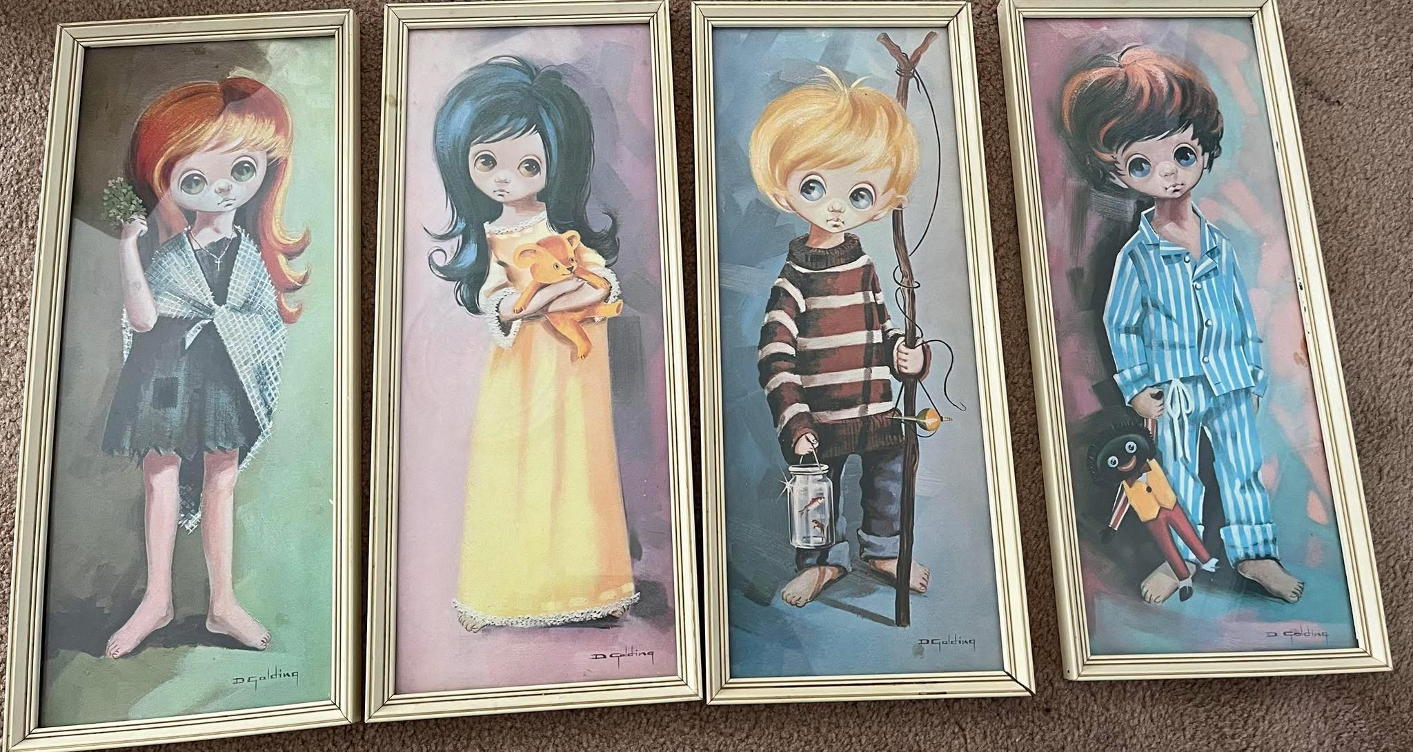 1960s LEE “Big Eyes” print is darling!