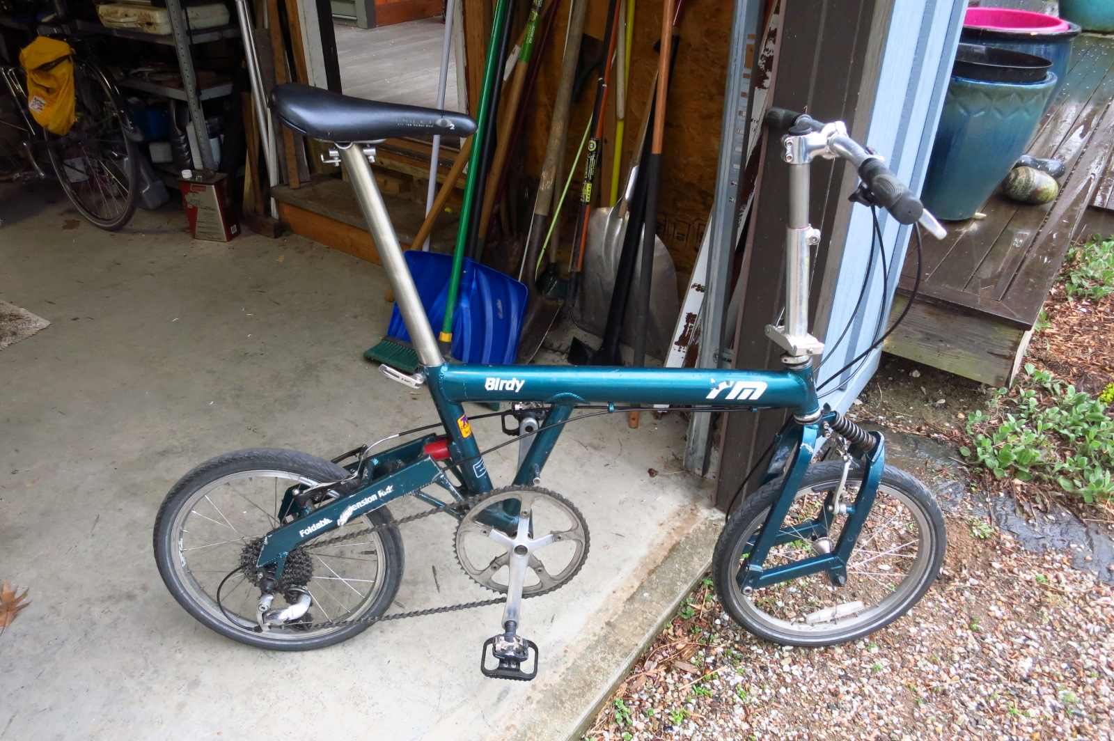 peugeot birdy folding bike good as new
