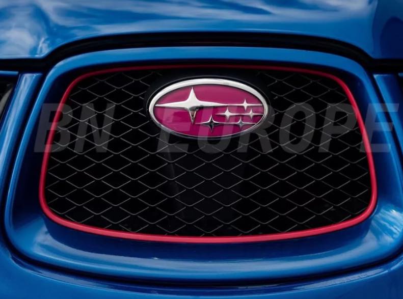 For Subaru Impreza Pink Emblem I 2001-2005 Oem Genuine Jdm