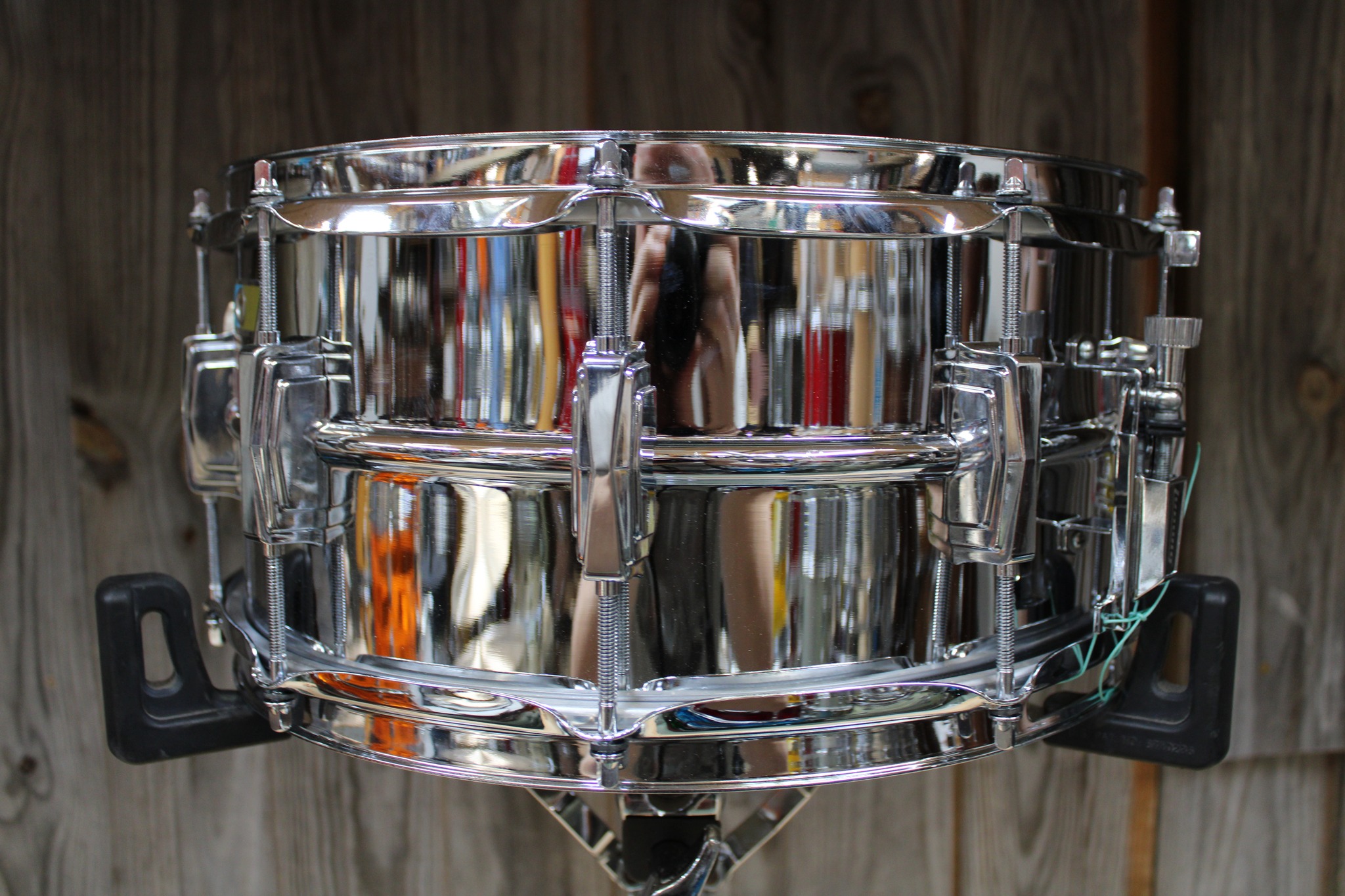 What is the story behind the 1966 Ludwig Supraphonic LM400 snare drum?