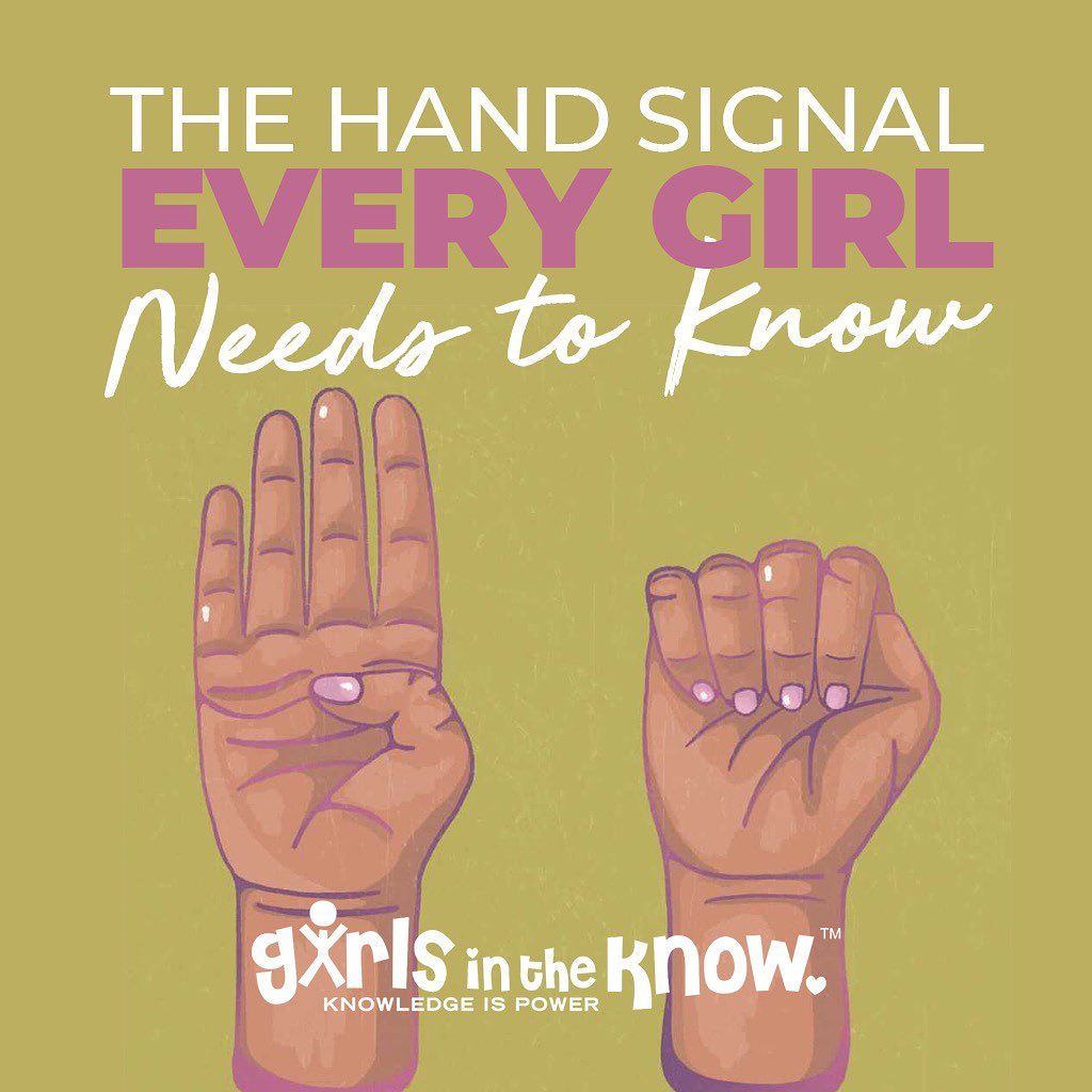 This hand signal that was... - Girls in the Know St. Louis