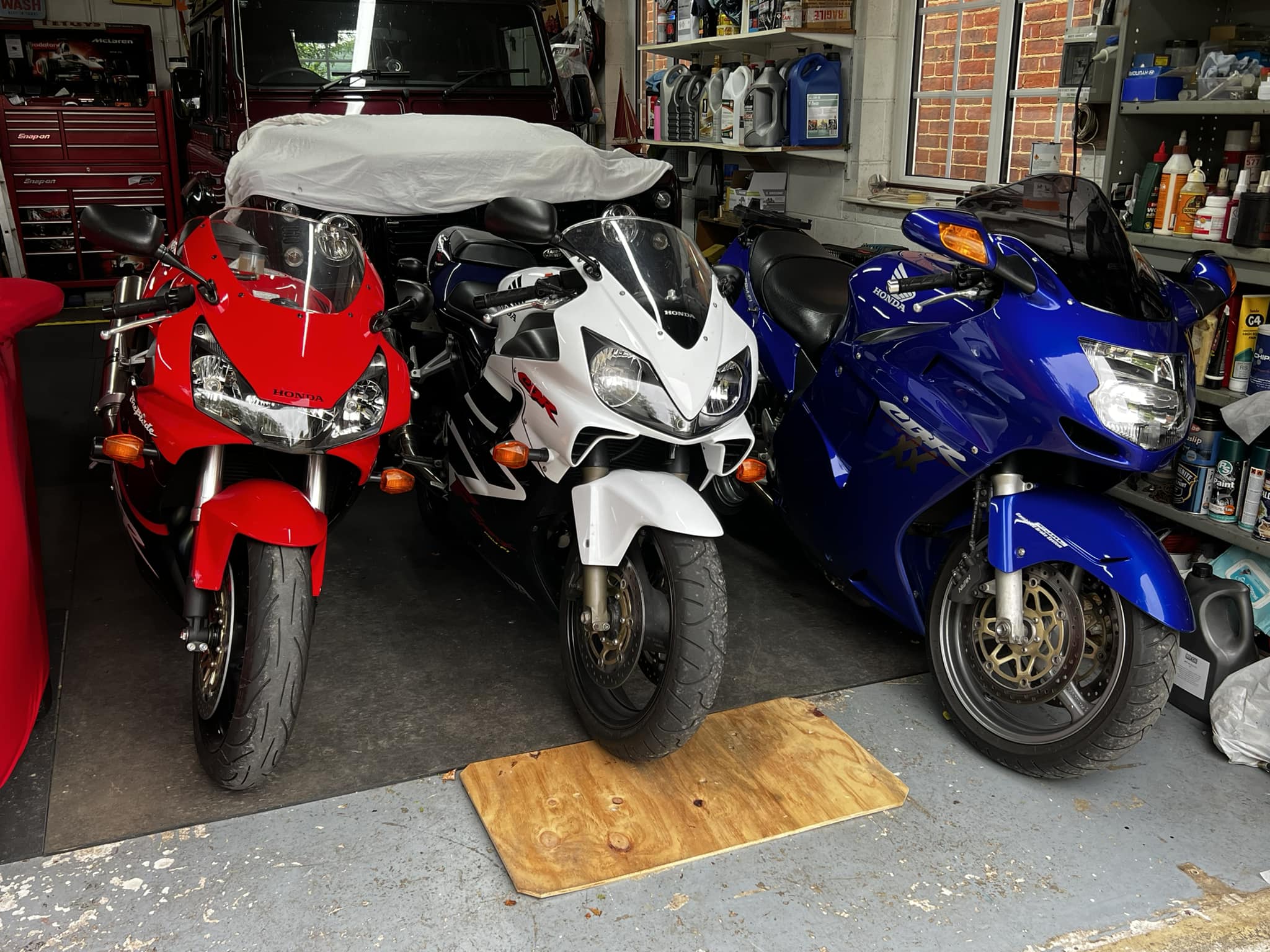 2002/2003 Honda sport bike collection