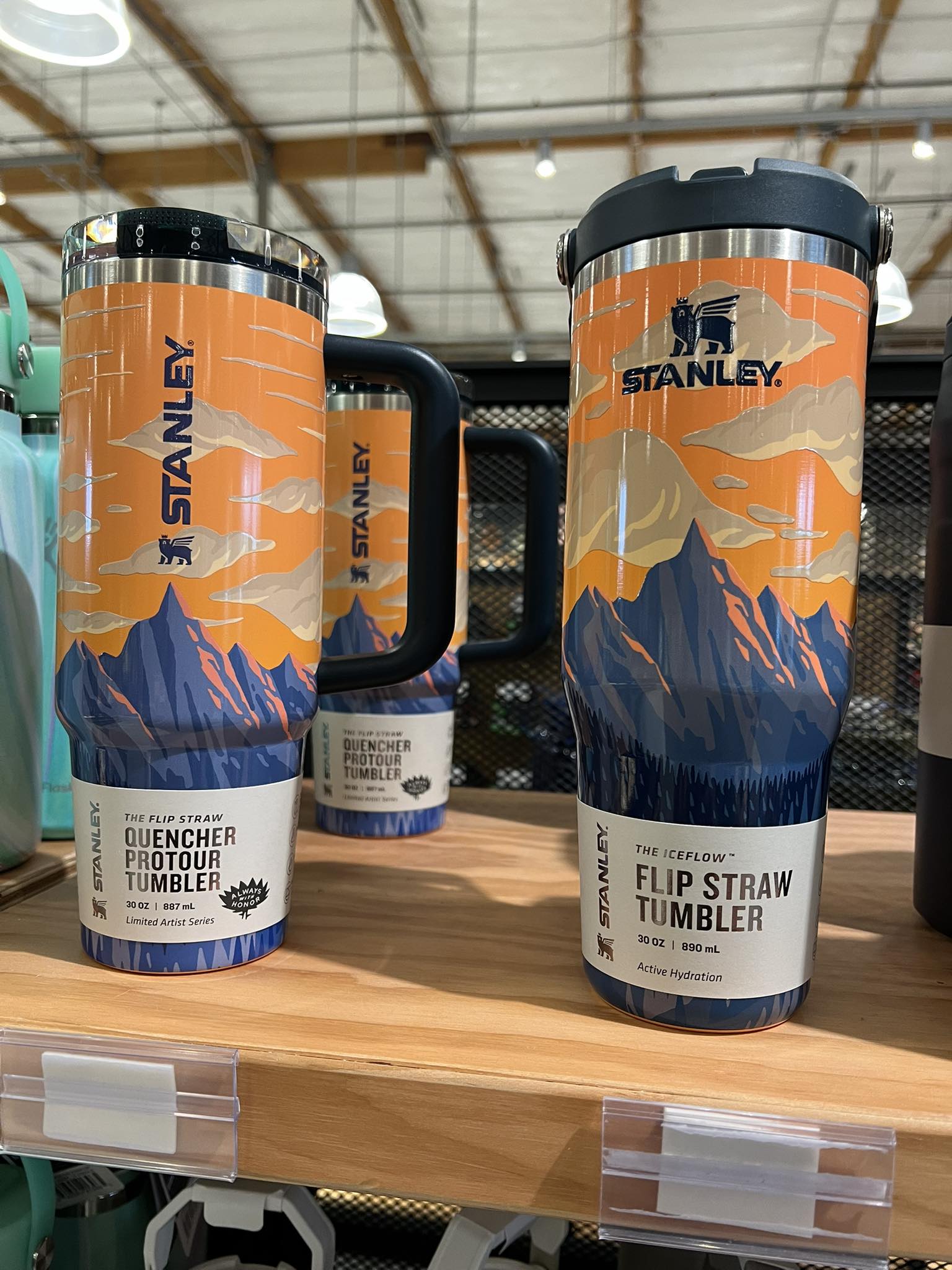 Has anyone seen the new Stanley tumbler design in stores?