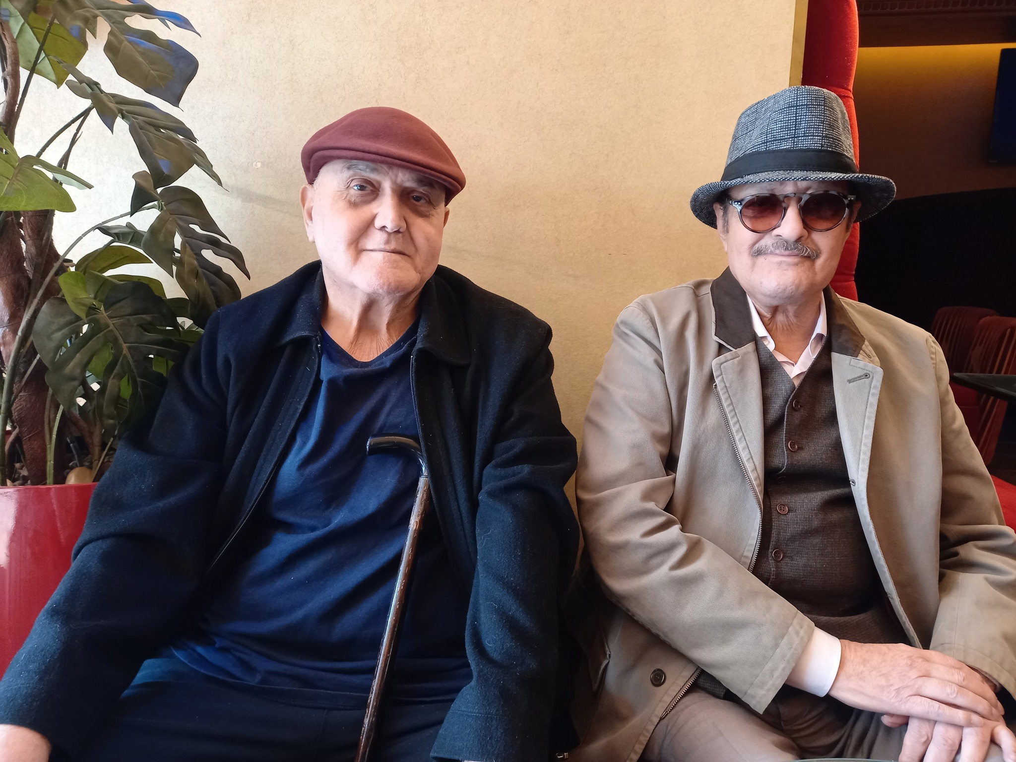 Raouf - Avec Raja Farhat. Une amitié de plus de 60 ans. Que de ...
