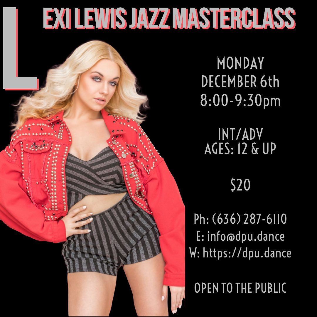 Dance Productions Unlimited - | @lexilewis_ is making her way back to ...